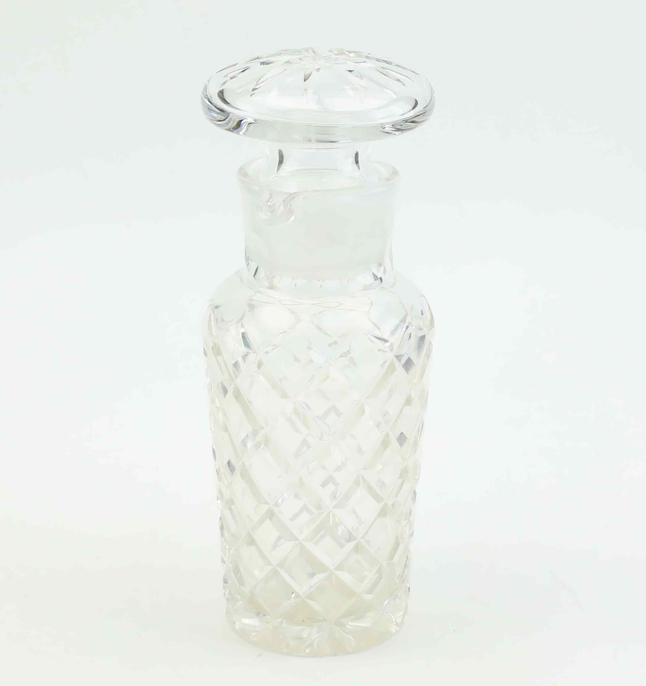 KARAFF, kristall, Waterford Crystal, Irland, 1900-tal.