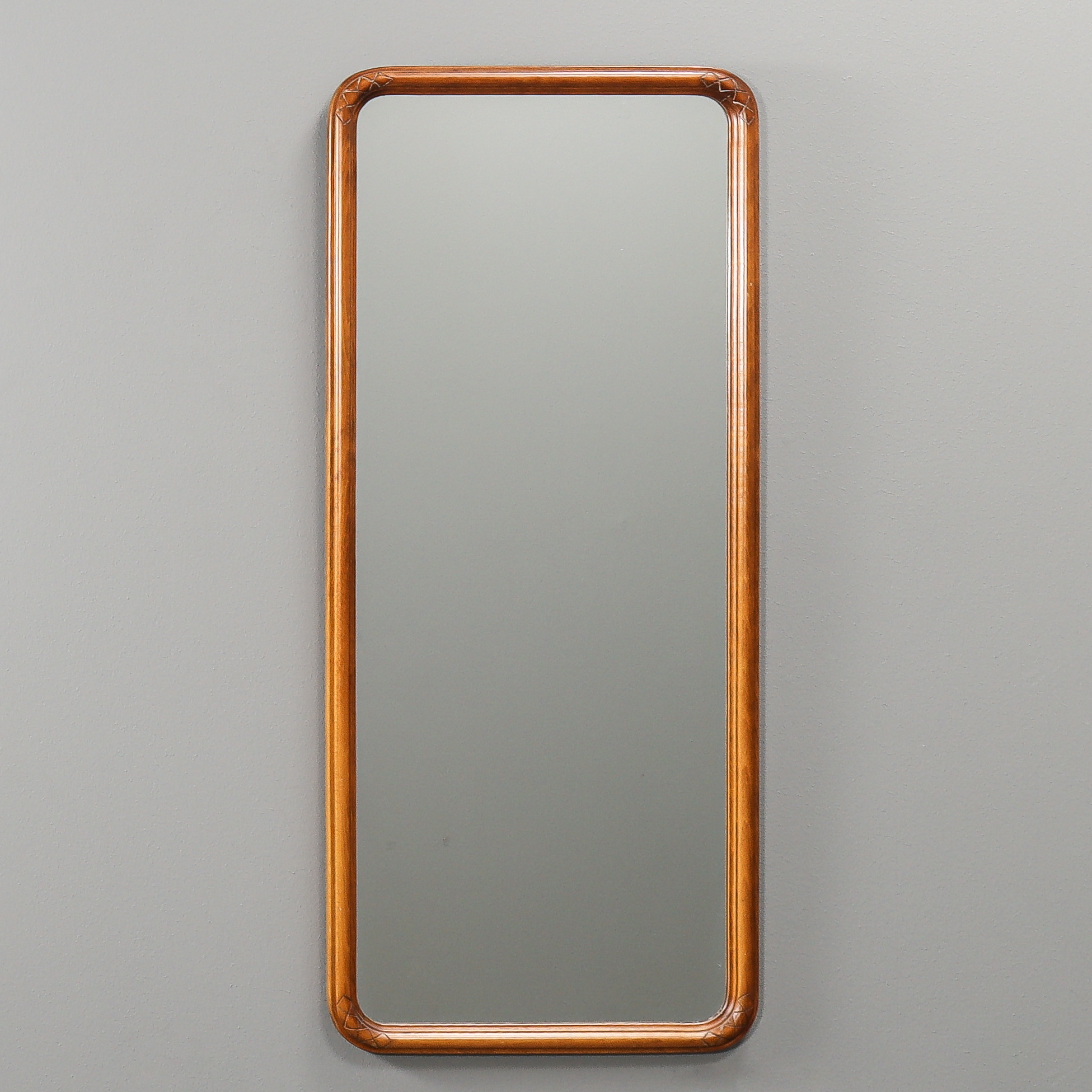 VÄGGSPEGEL med träram.