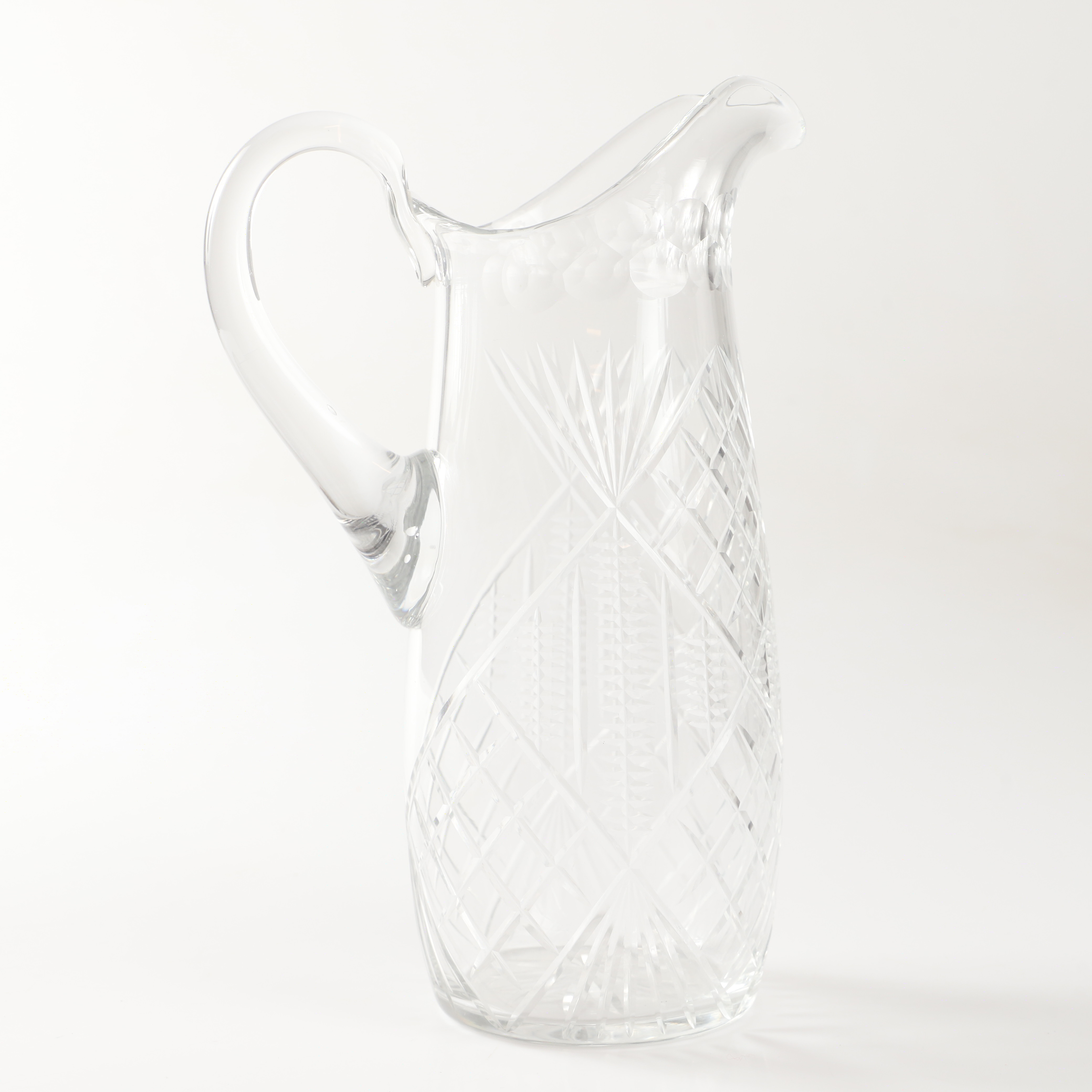 TILLBRINGARE, slipat glas, 1900-tal.