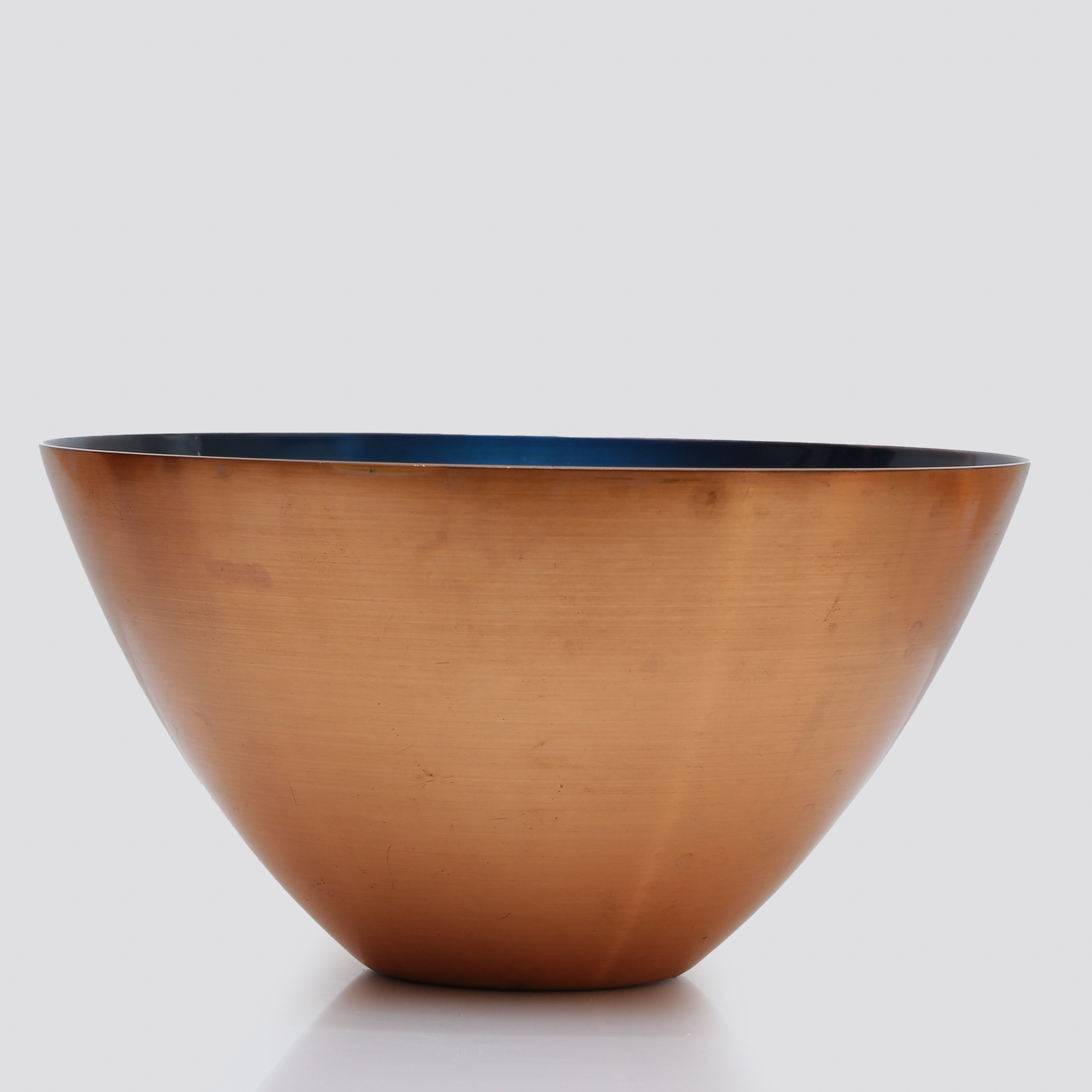 SKÅL, EMALJERAD KOPPAR, DANMARK, 1900-TAL.