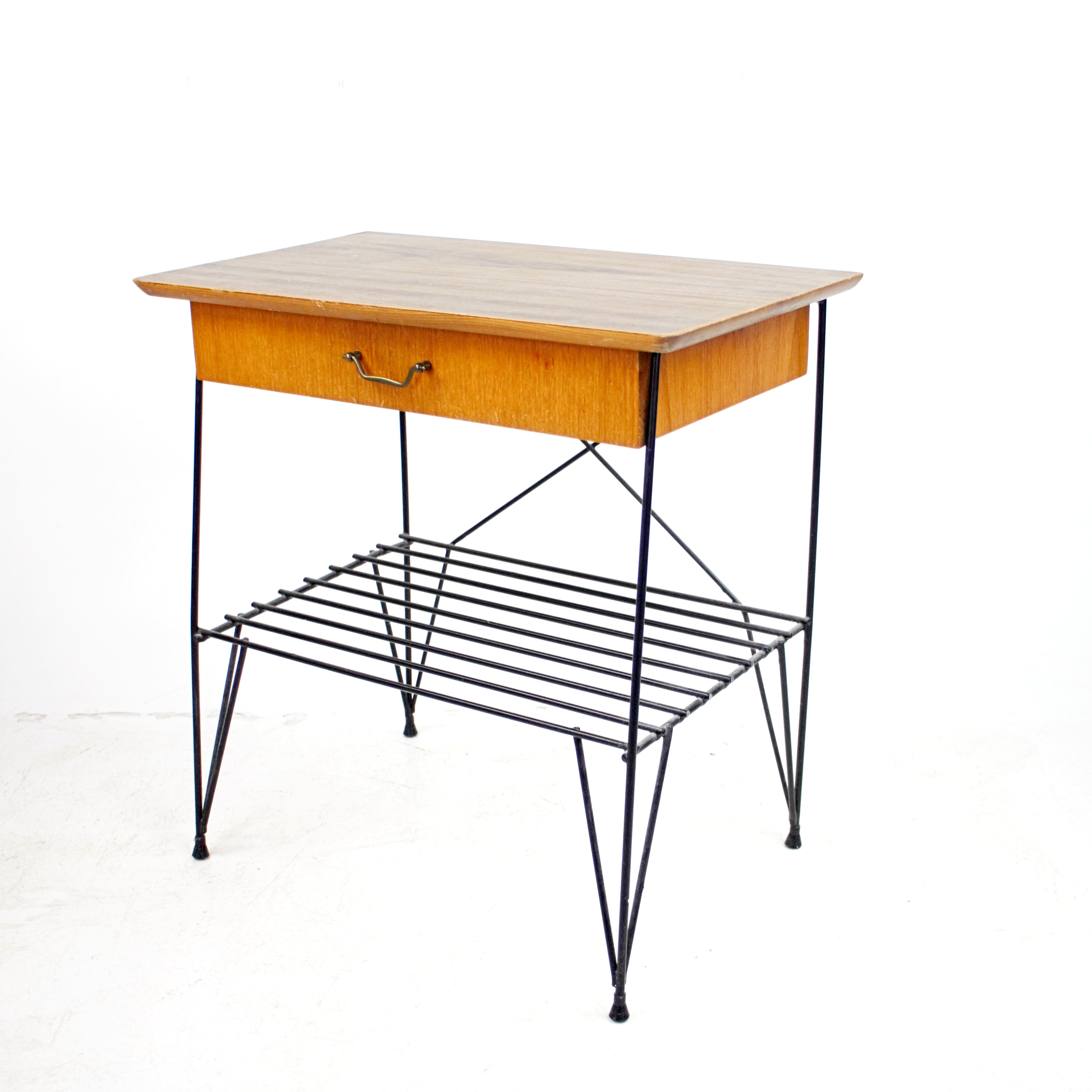 SÄNGBORG, stringmodell, teak, 1900-talets mitt.