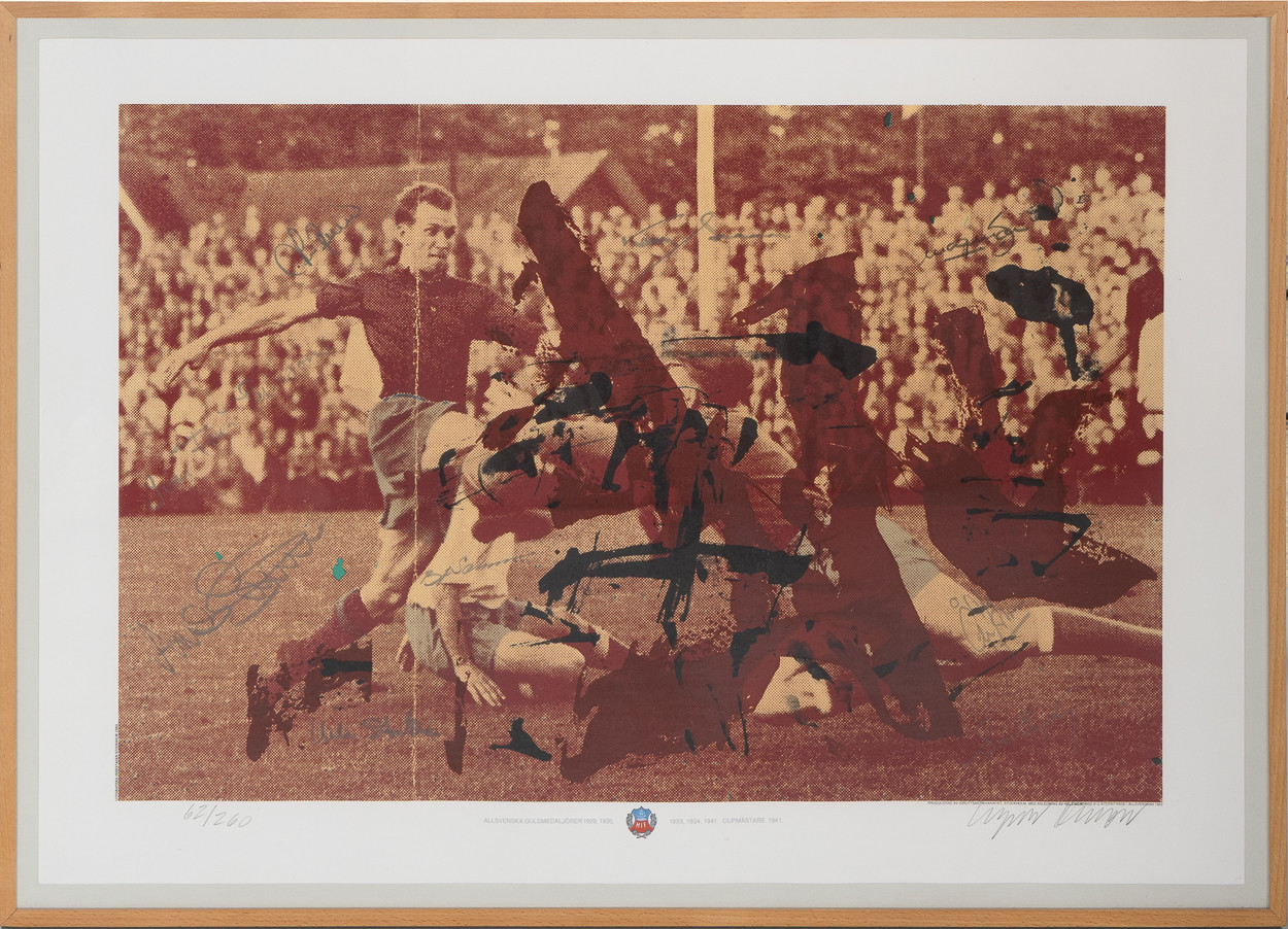 SIGVARD OLSSON. Färglitografi, HIF, signerad och numrerad 62/260.