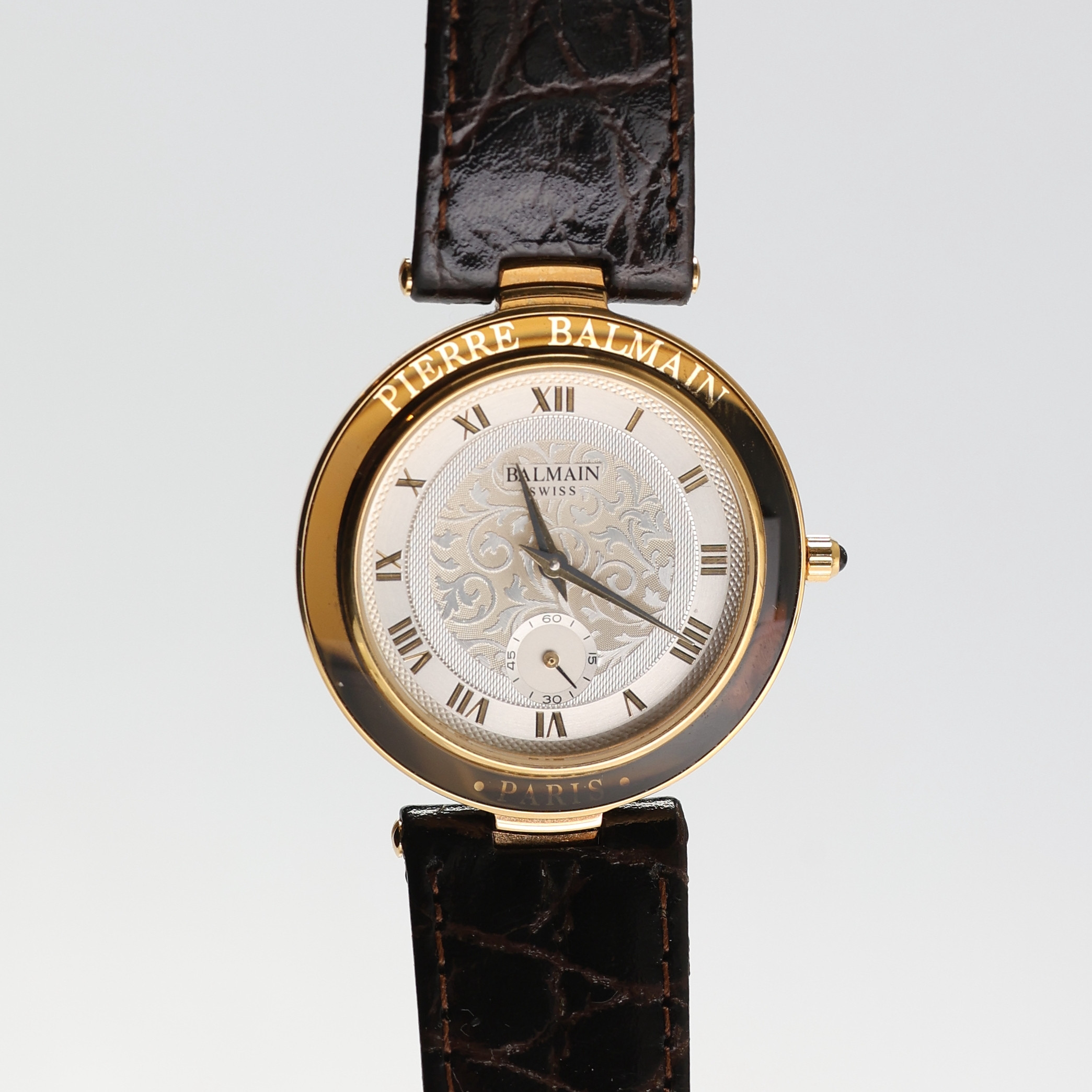 ARMBANDSUR. Kvartsur Pierr Balmain, Schweiz.