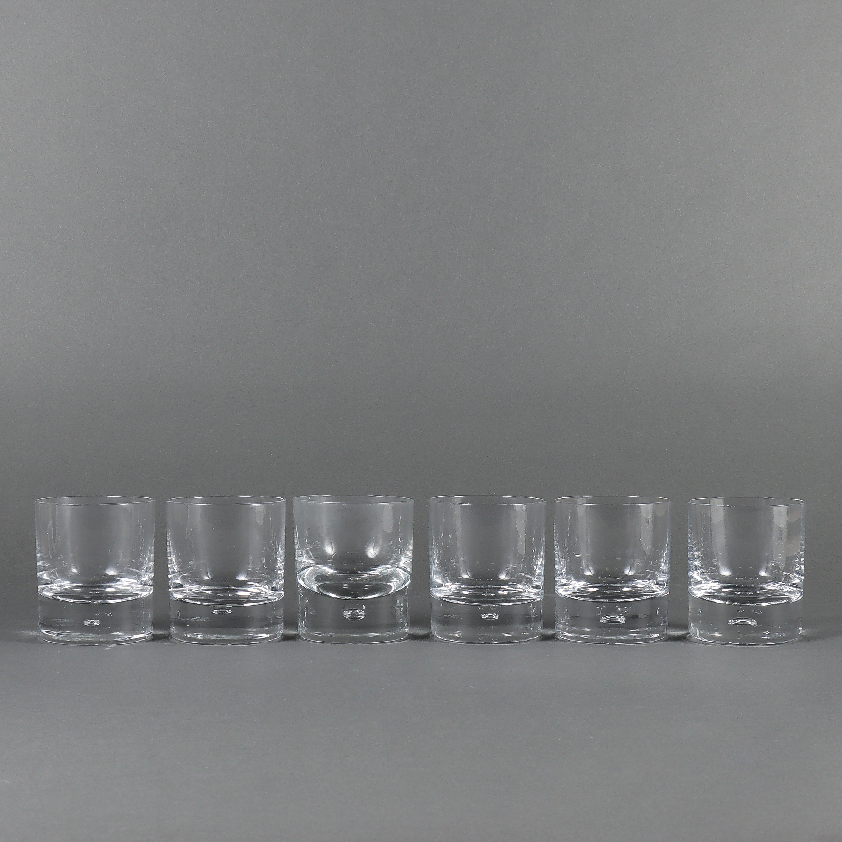 WHISKYGLAS 6 stycken, Kosta Pippi, Walter Hickman.