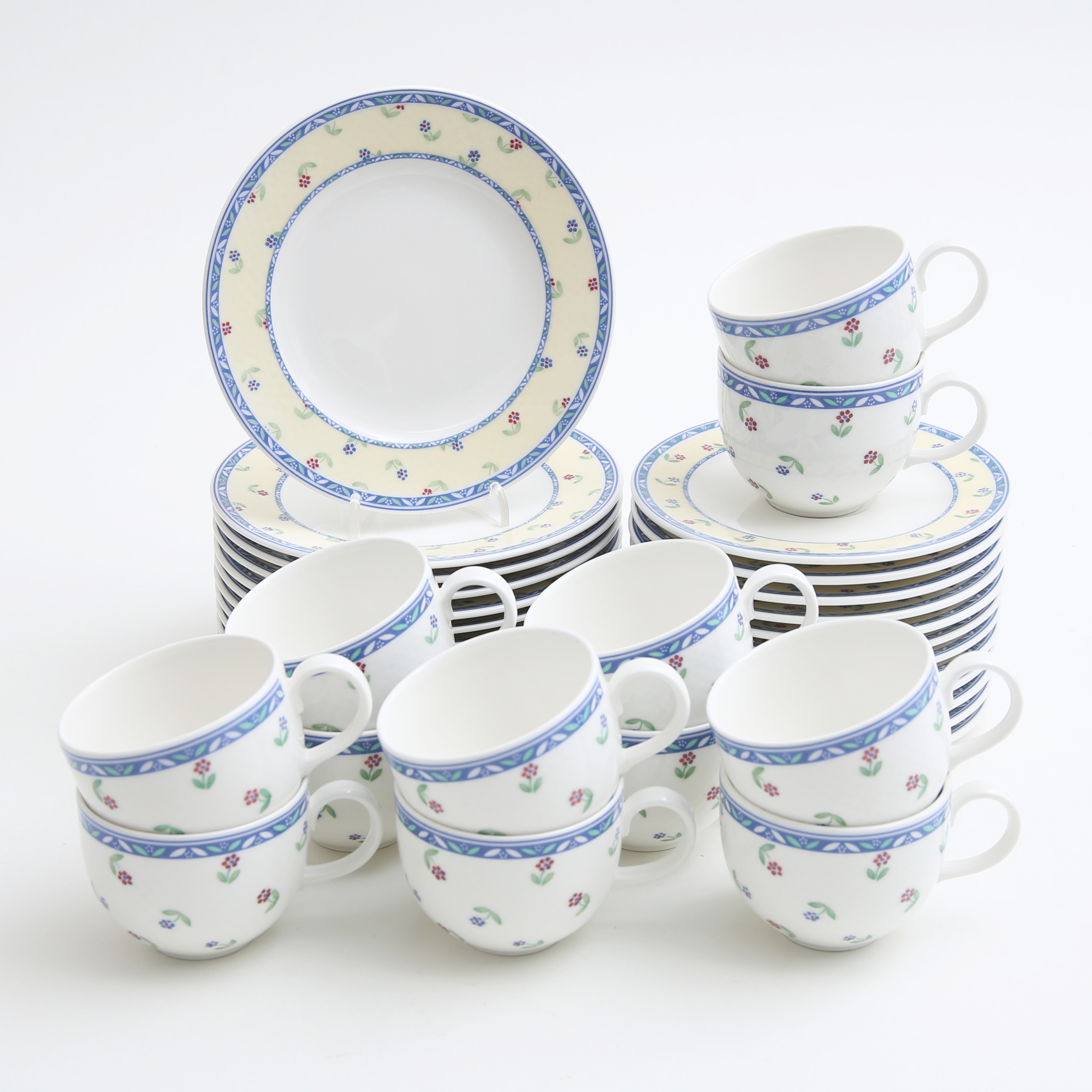 KAFFESERVISDELAR, 36 st, "Adeline", Villeroy & Boch.