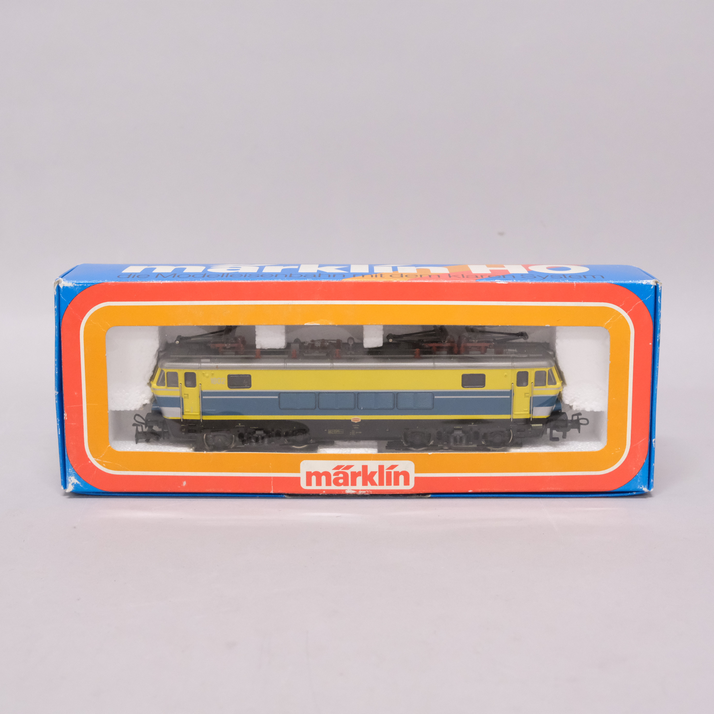 MÄRKLIN. MODELLJÄRNVÄG, ELLOK. "1602". SKALA H0.