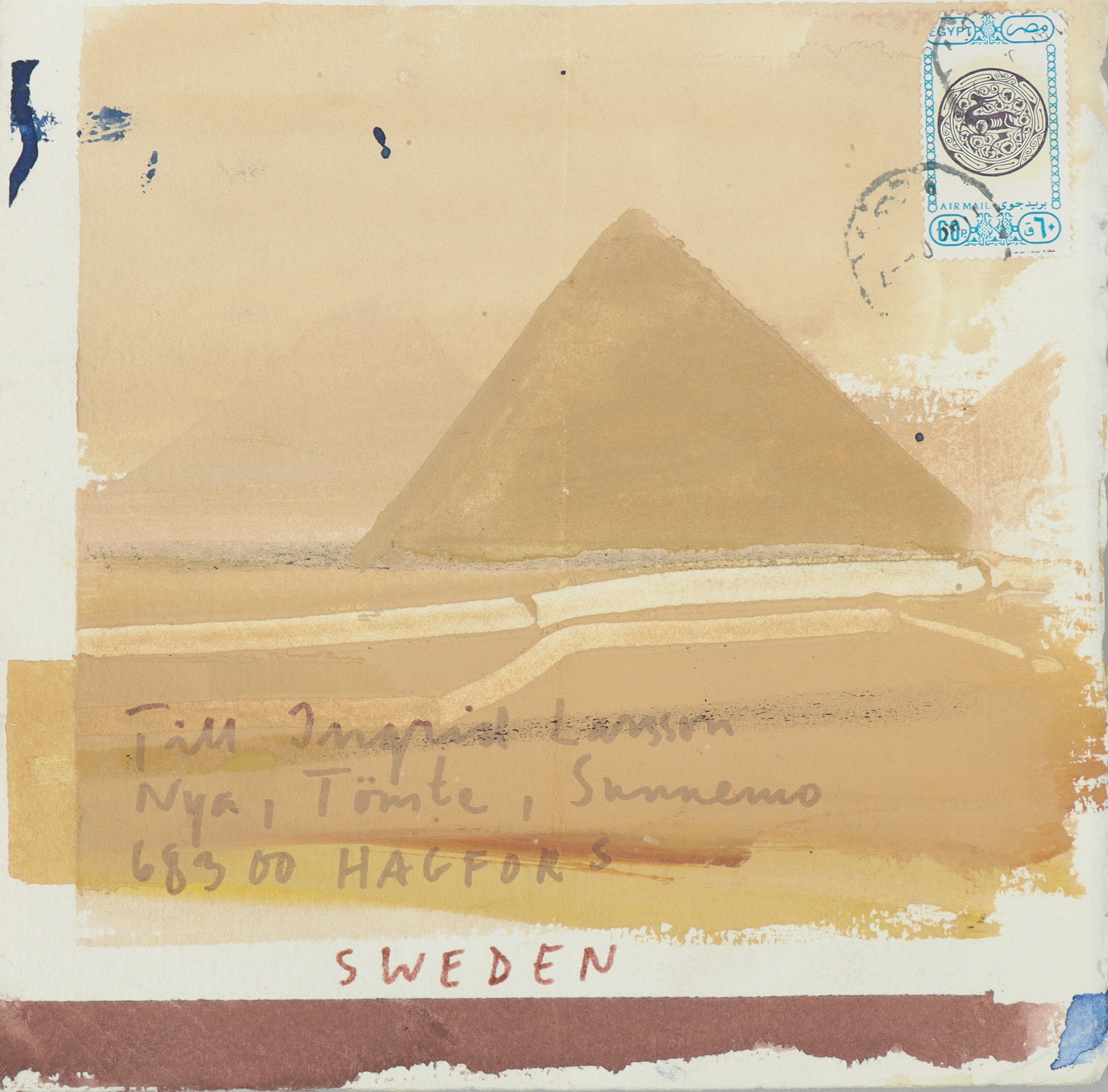 LARS LERIN. Pyramiderna i Giza.