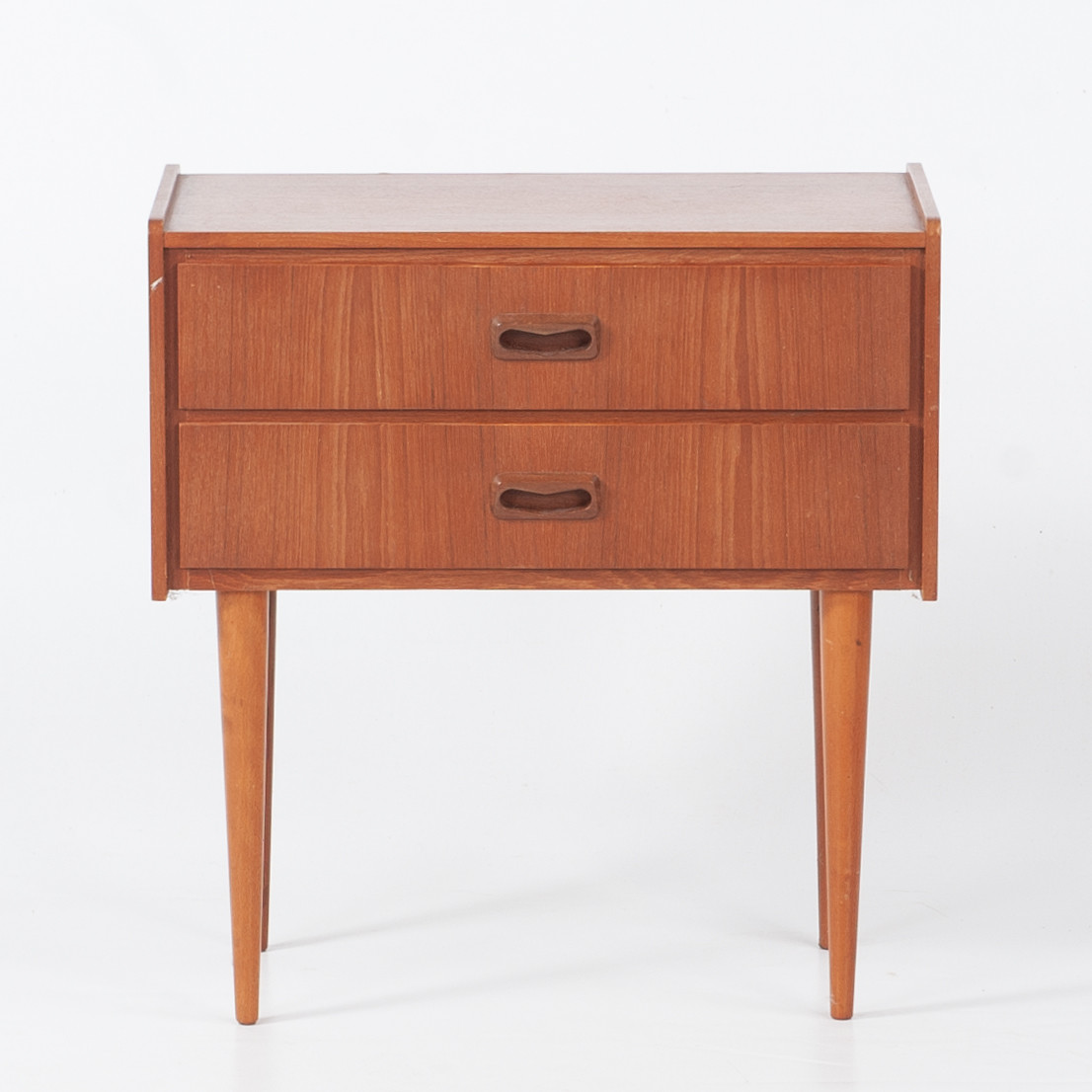 BYRÅ / SÄNGBORD, teak, skandinavisk design, 1960-tal.
