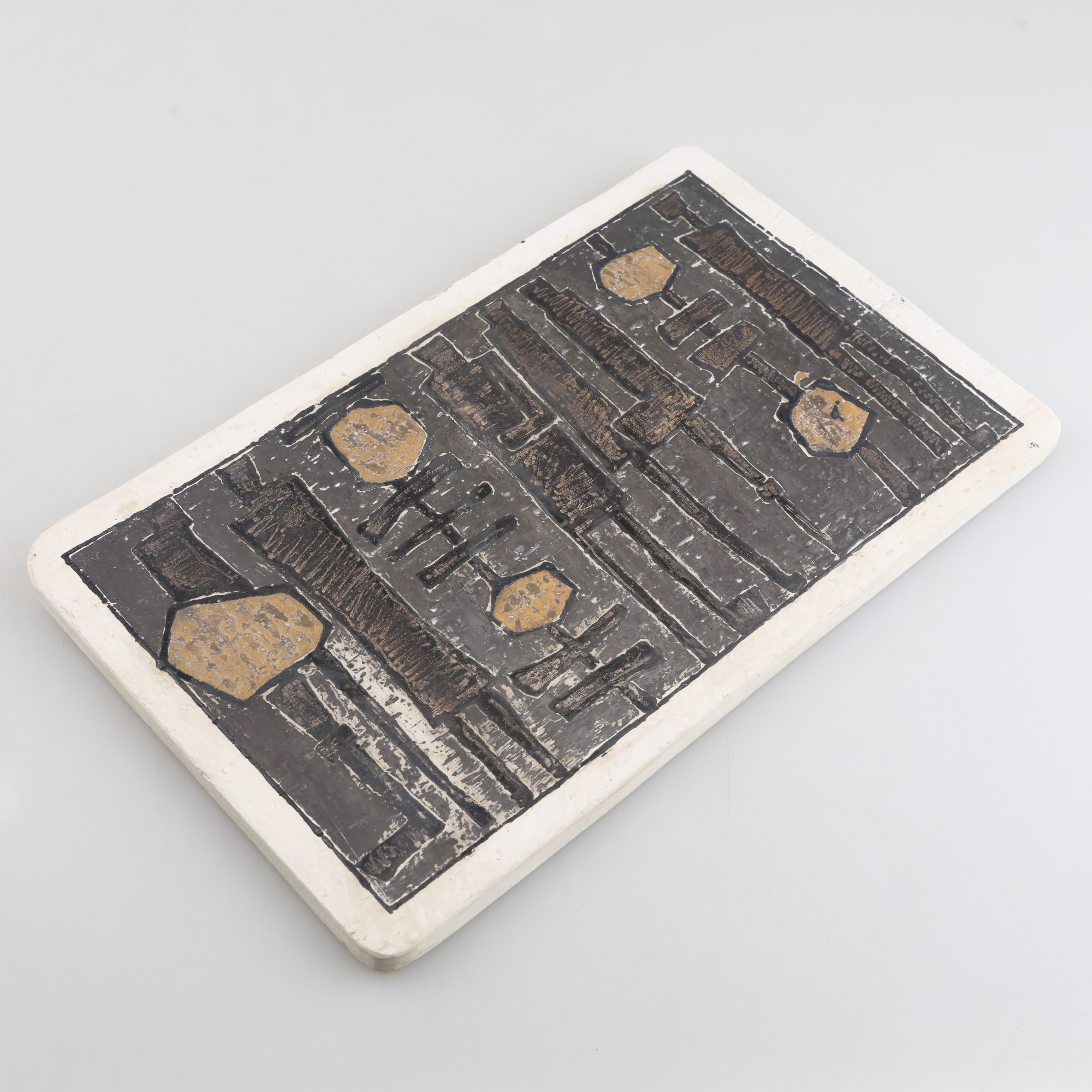 BÖRJE  SKOHG. Keramiktavla, signerad Skohg, Gustavsberg.