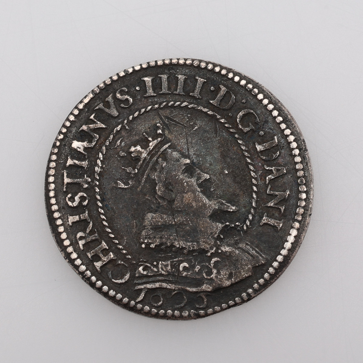 MYNT, SILVER, 8 SKILLING, CHRISTIAN IV, DANMARK, 1606.