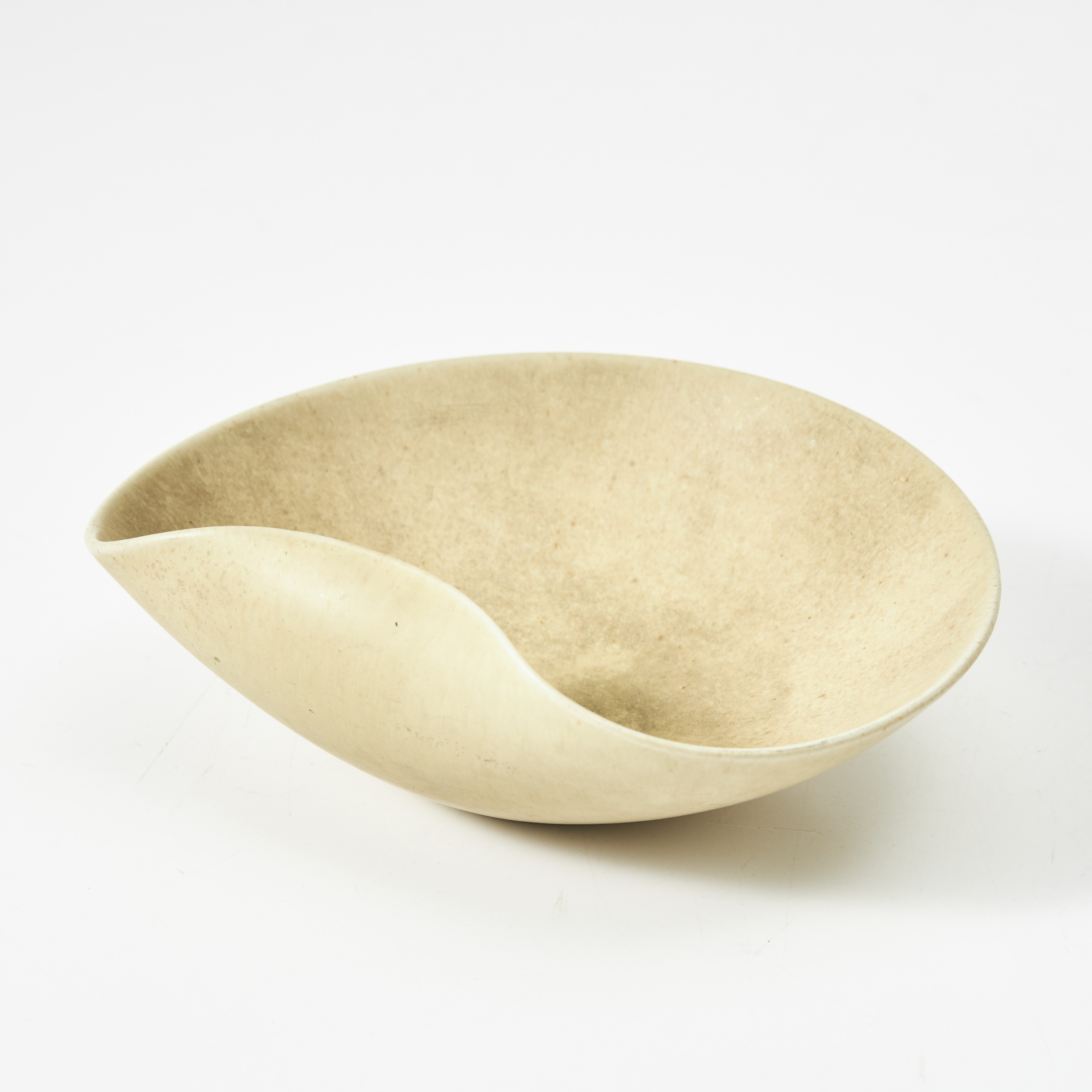 STIG LINDBERG. Skål, stengods, "Vitrin", Gustavsberg.