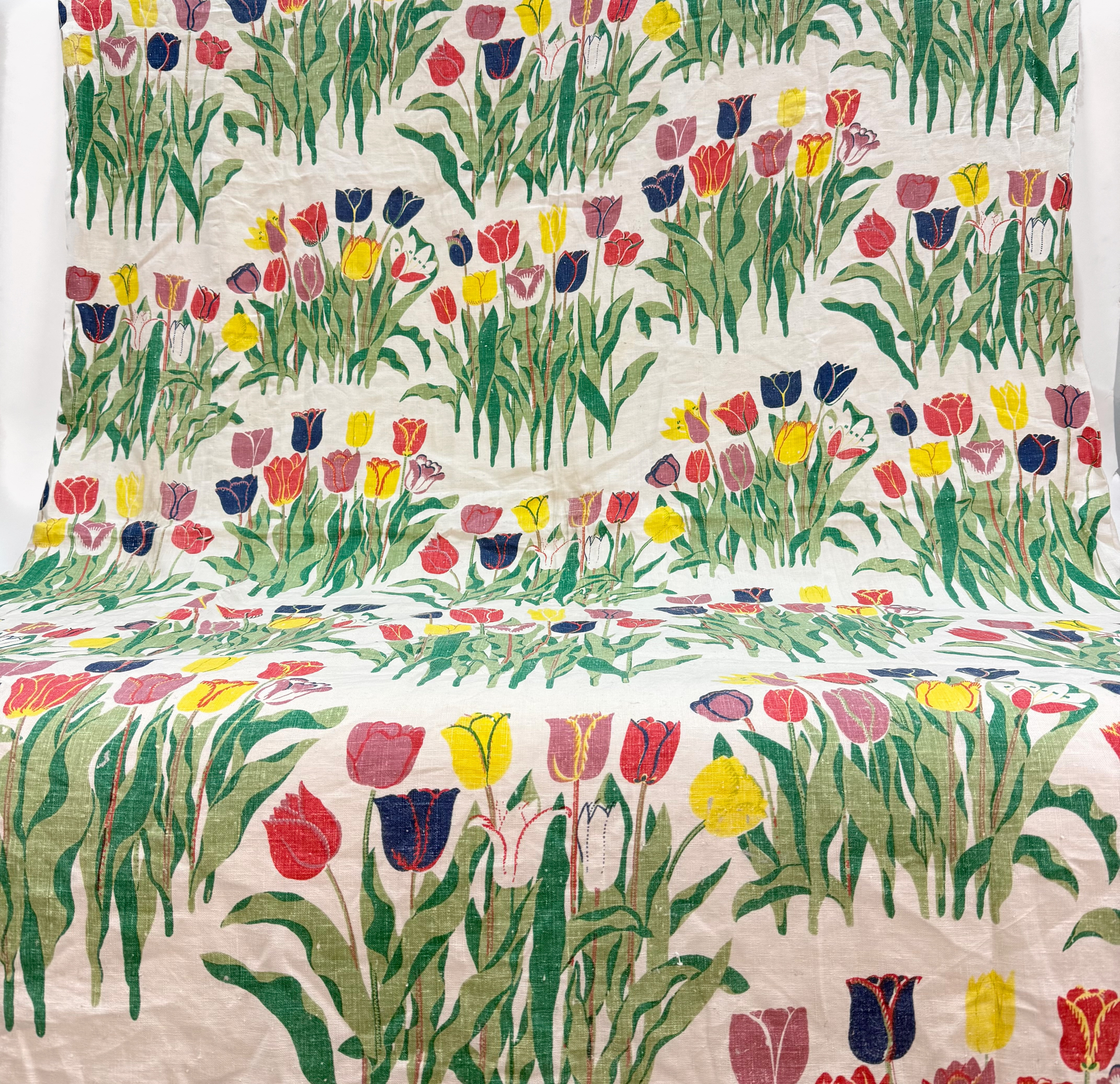 JOSEF FRANK. TULPAN - TYG, Foder, firma Svenskt Hem.