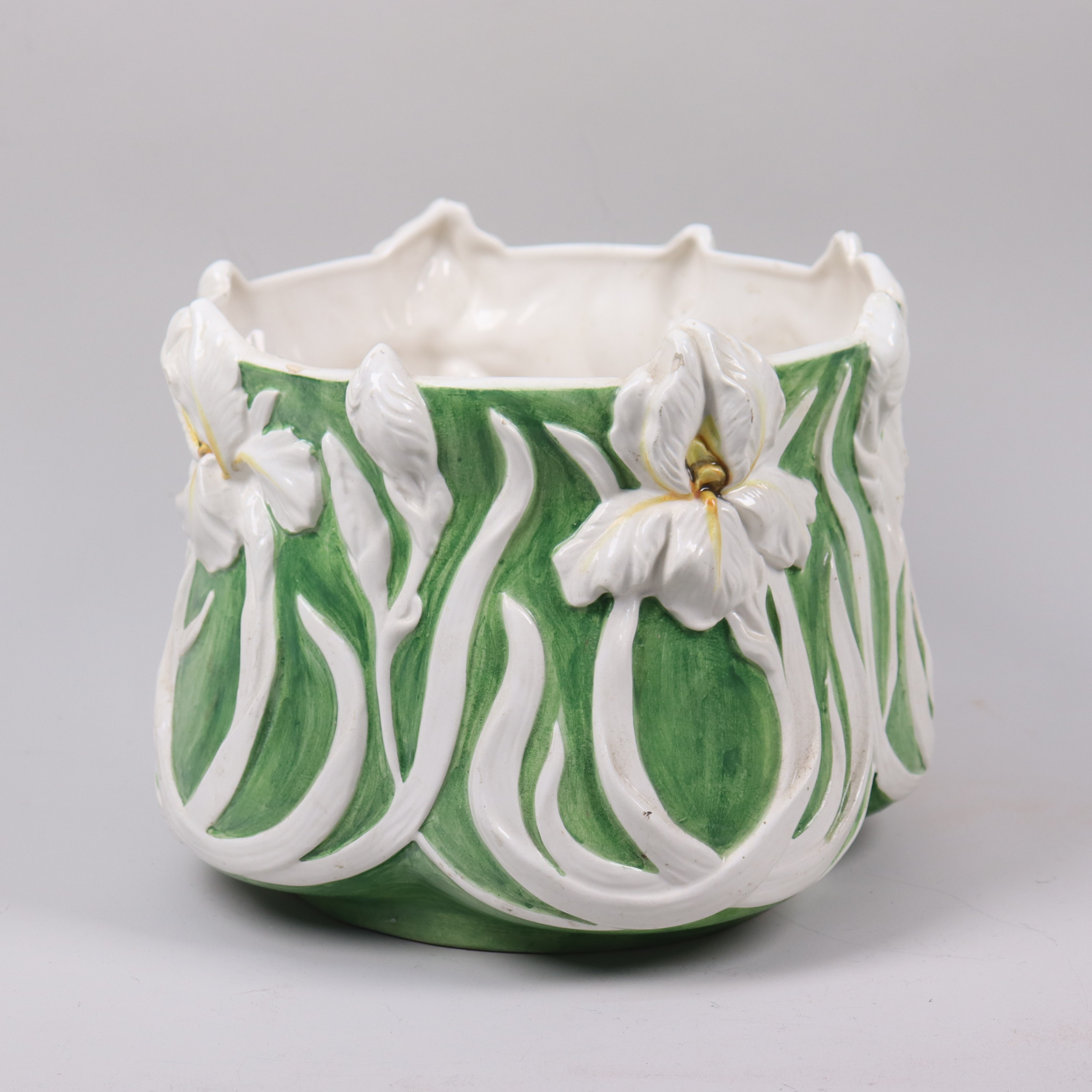 YTTERFODER, fajans, Carraro Vittorio, Italien, jugendstil, 1900-tal.