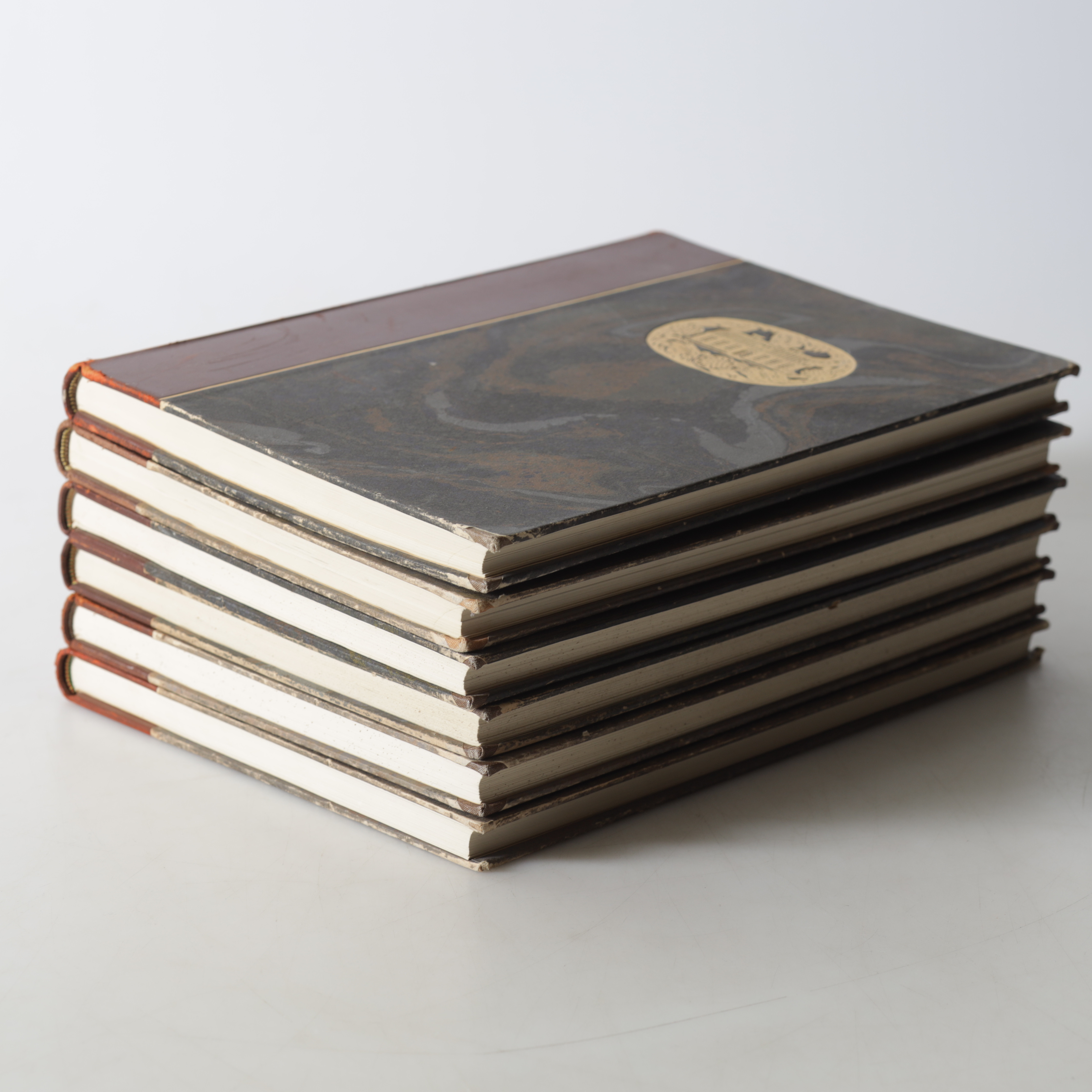 RED. ALBIN ROSSVAL. "Svenska Hem i Ord och Bilder", 6 årgångar, E. Lundquist Bokförlag, Stockholm, 1920-/30-tal.