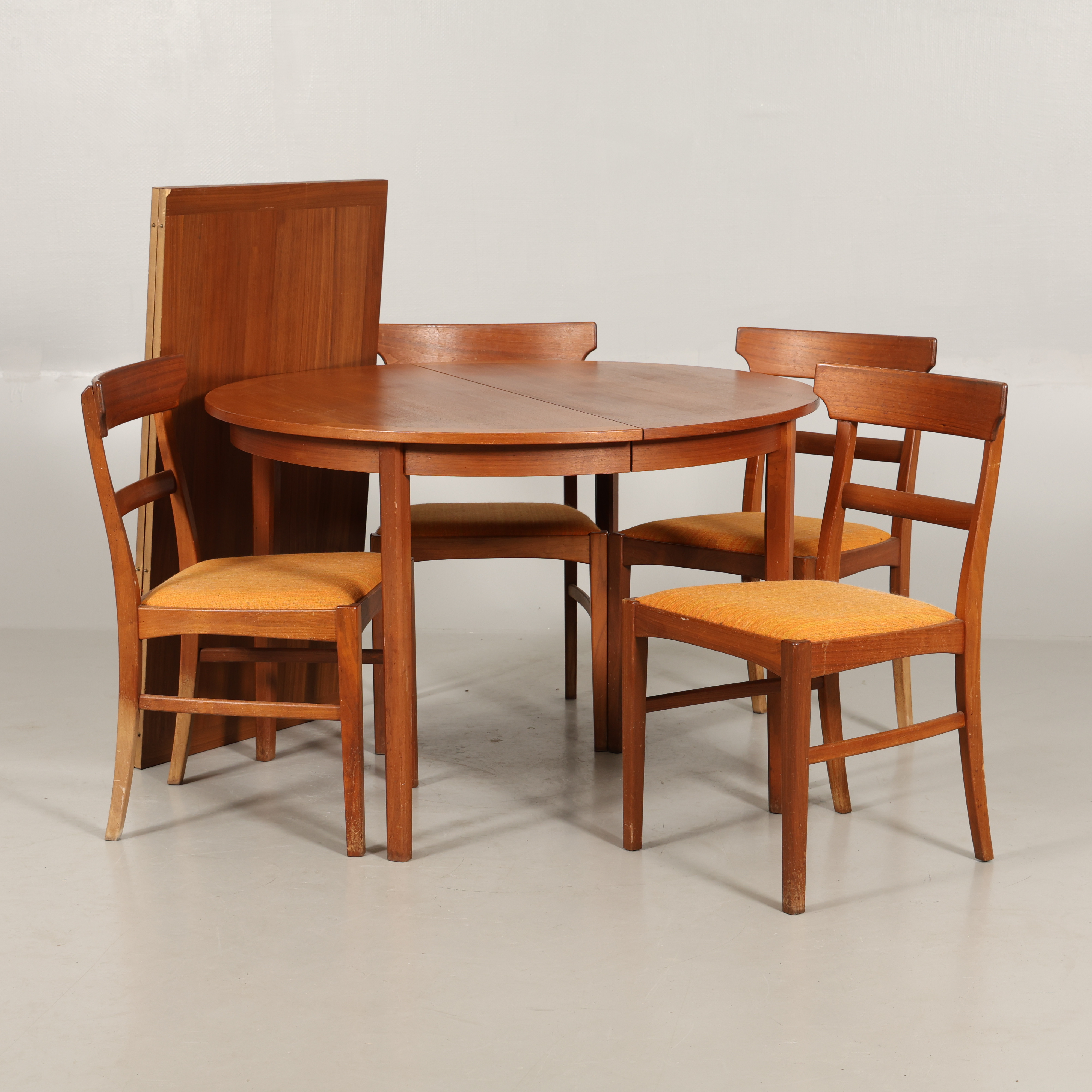 MATGRUPP, 5 delar, Teak.