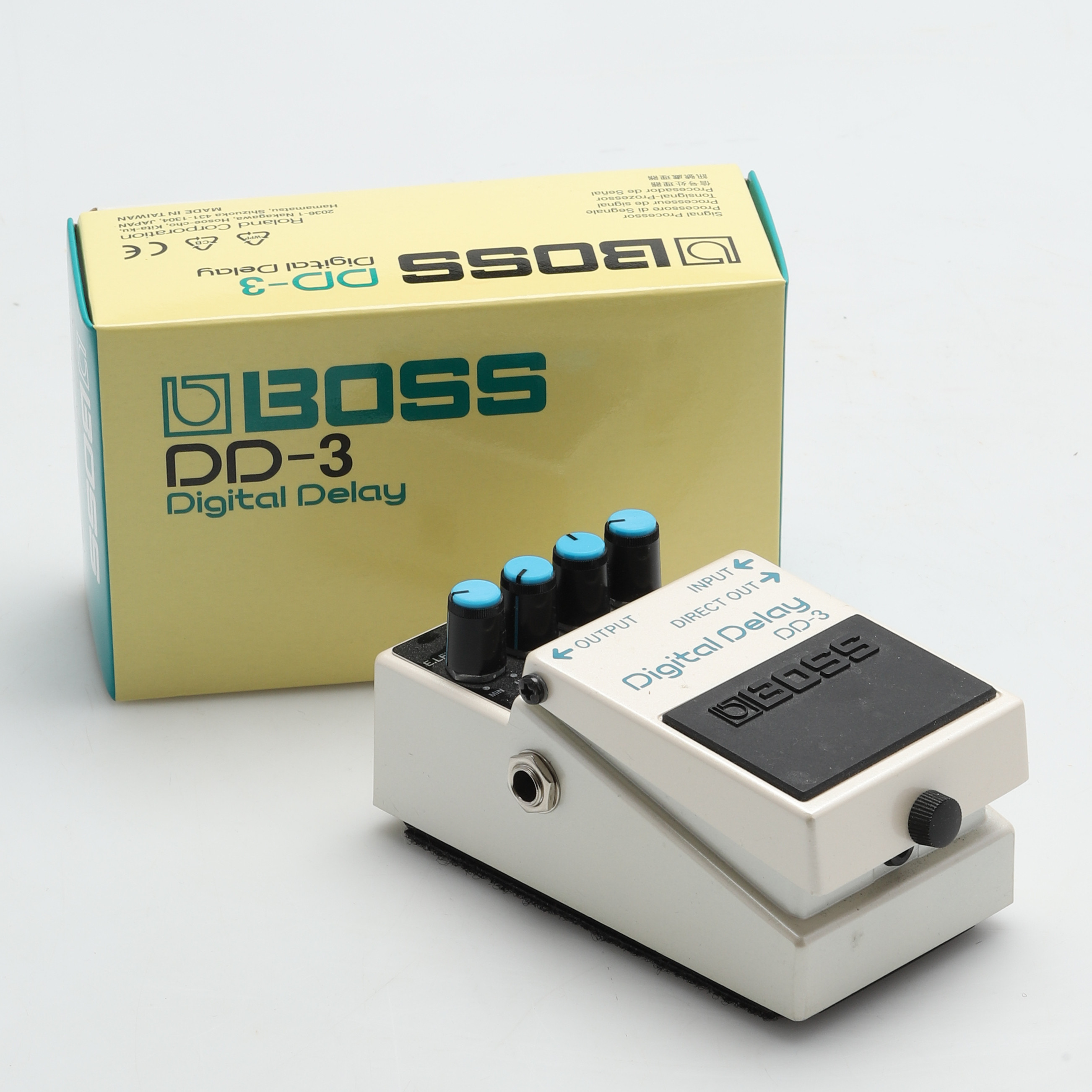 EFFEKTPEDAL, för elgitarr, Boss Digital Delay DD-3.