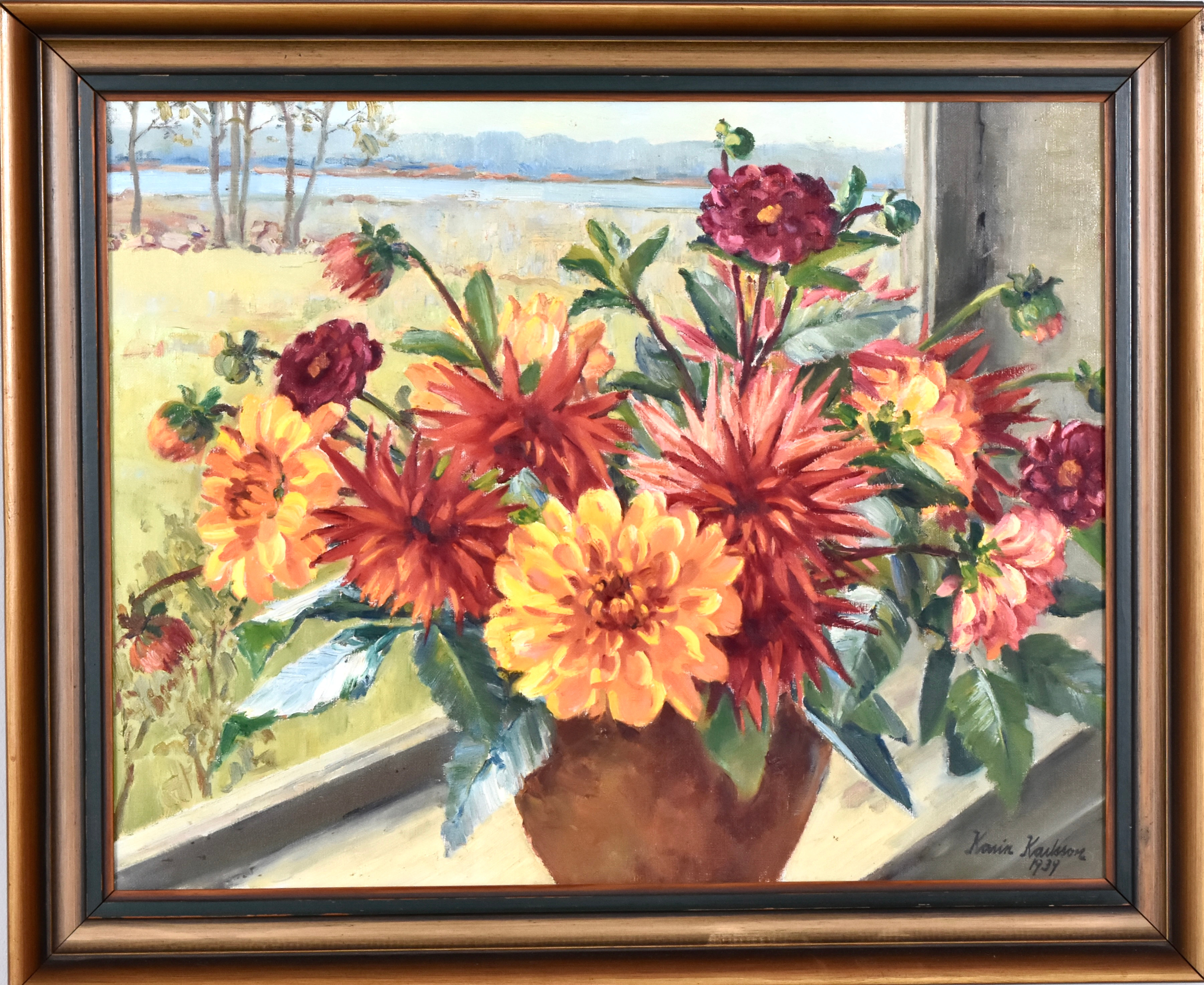 KARIN KARLSSON (1897–1979). Olja på duk.