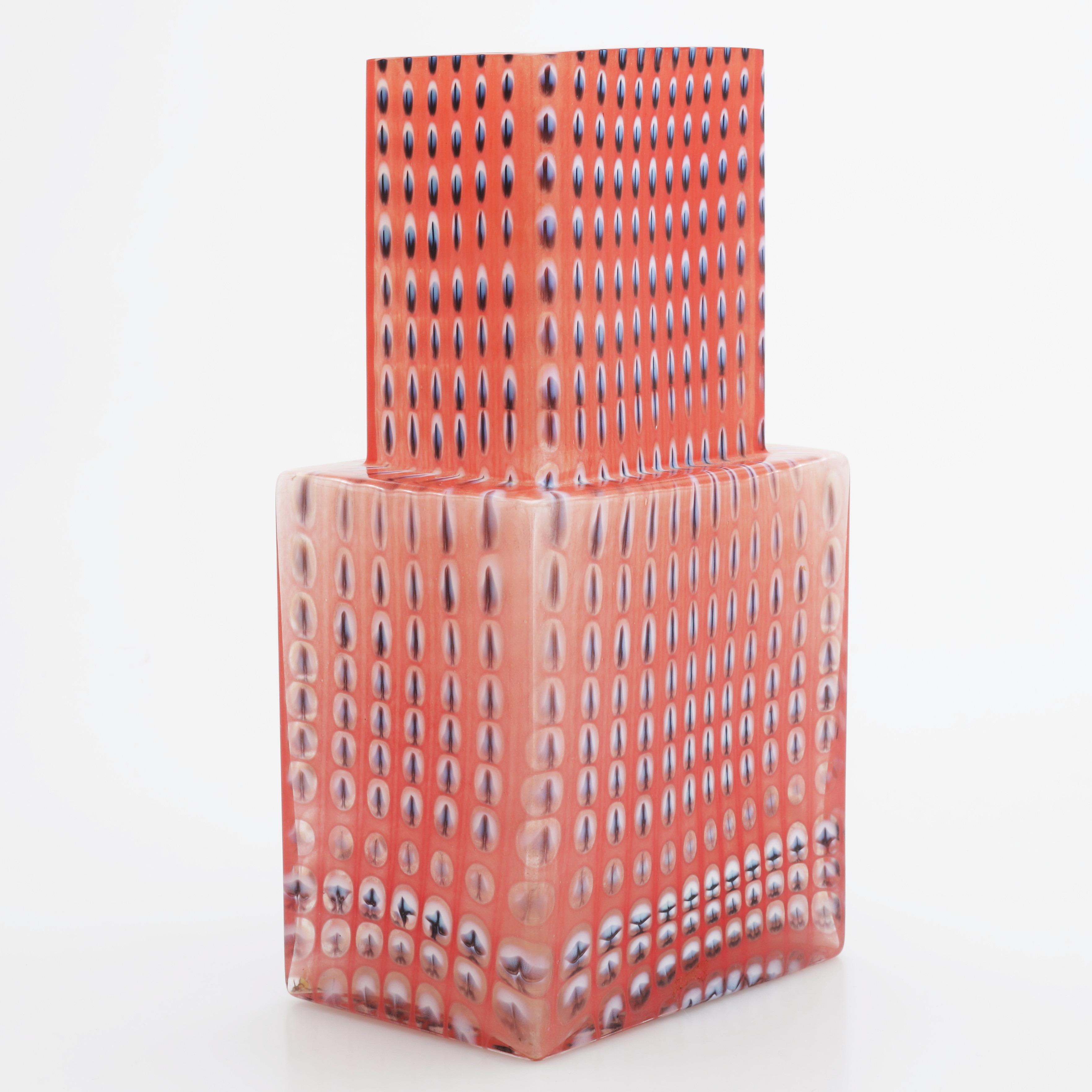 BERTIL VALLIEN. Vas, glas, "Metropolis", Kosta Boda, signerad.