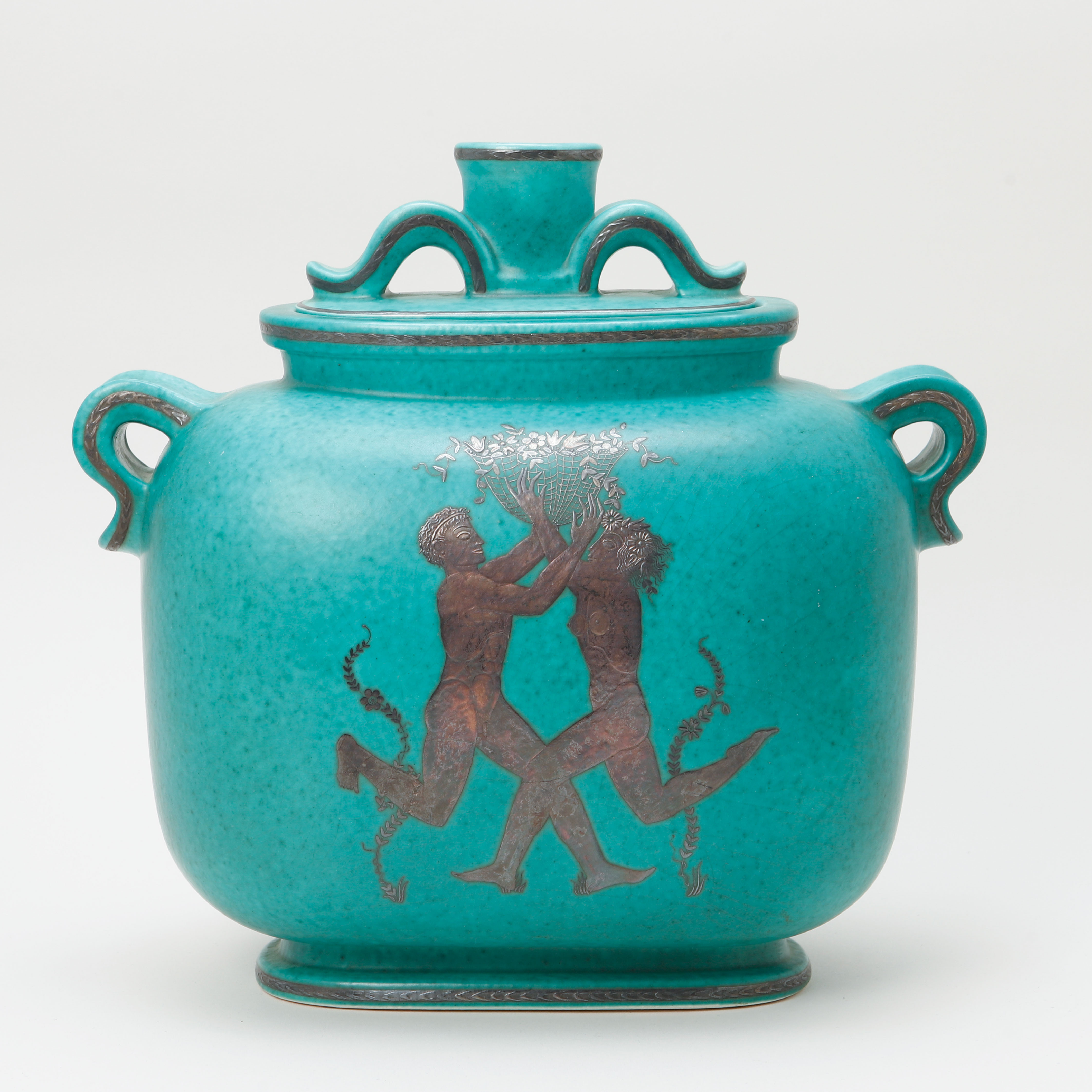 WILHELM KÅGE. Lockurna, stengods, "Argenta", Gustavsberg, modell 1140, årsbokstav M.