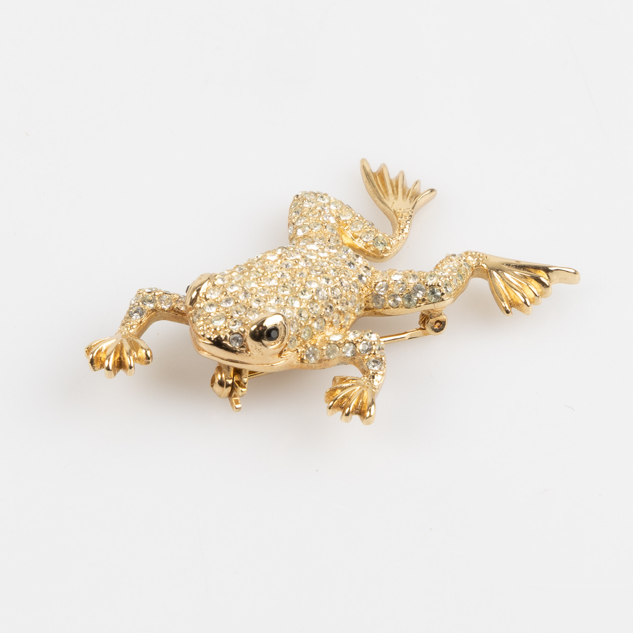 CHRISTIAN DIOR. Brosch, tillverkad av Grossé Germany, 1980-tal.