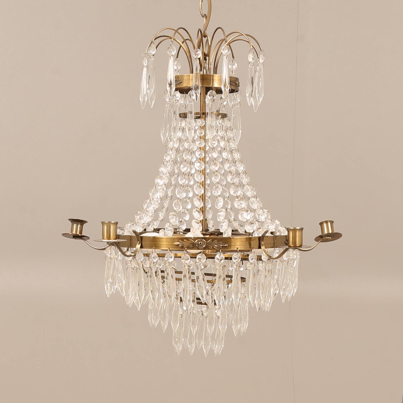 LJUSKRONA, empirestil, 1900-tal.