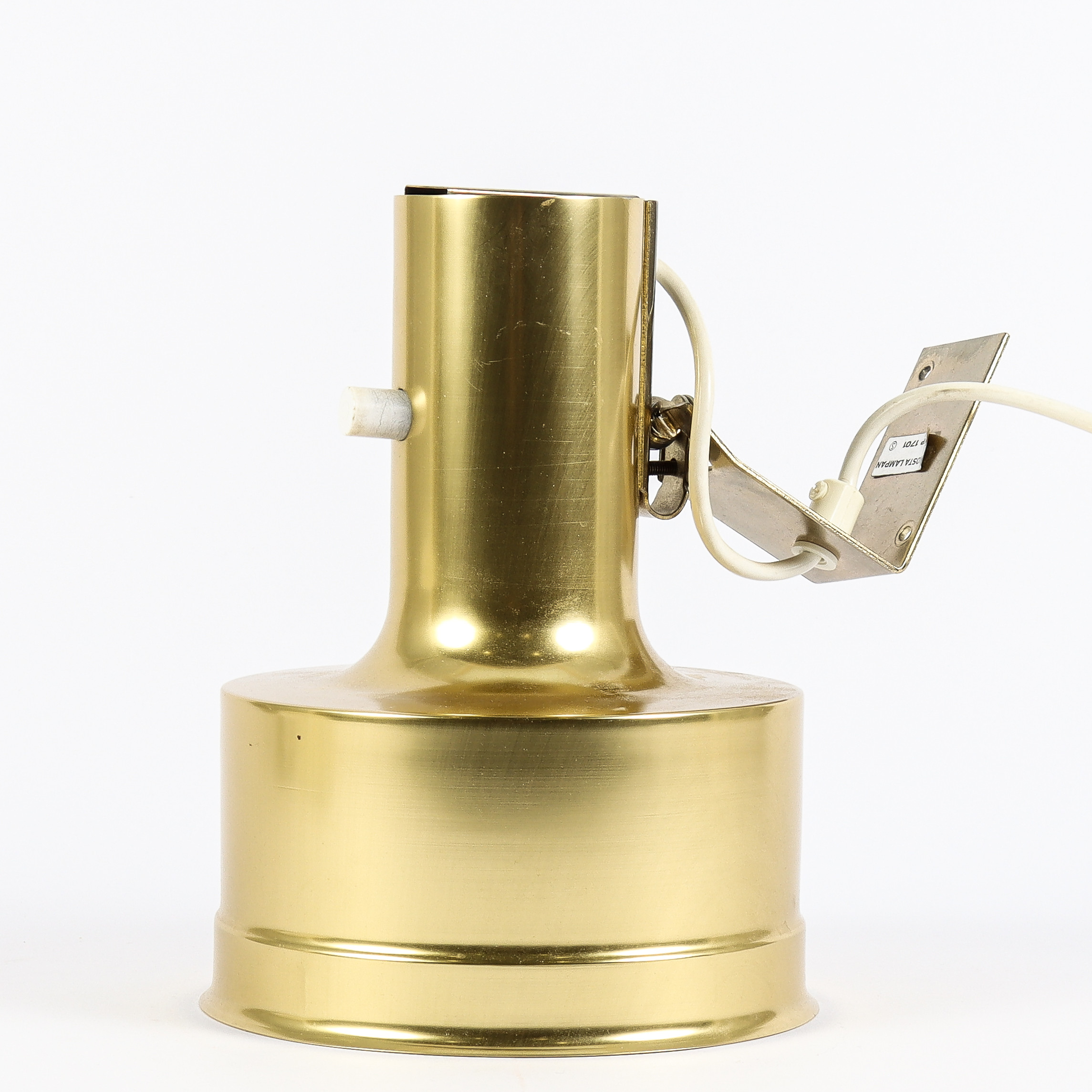 VÄGGLAMPA mässing Kosta lampan Typ 1701.