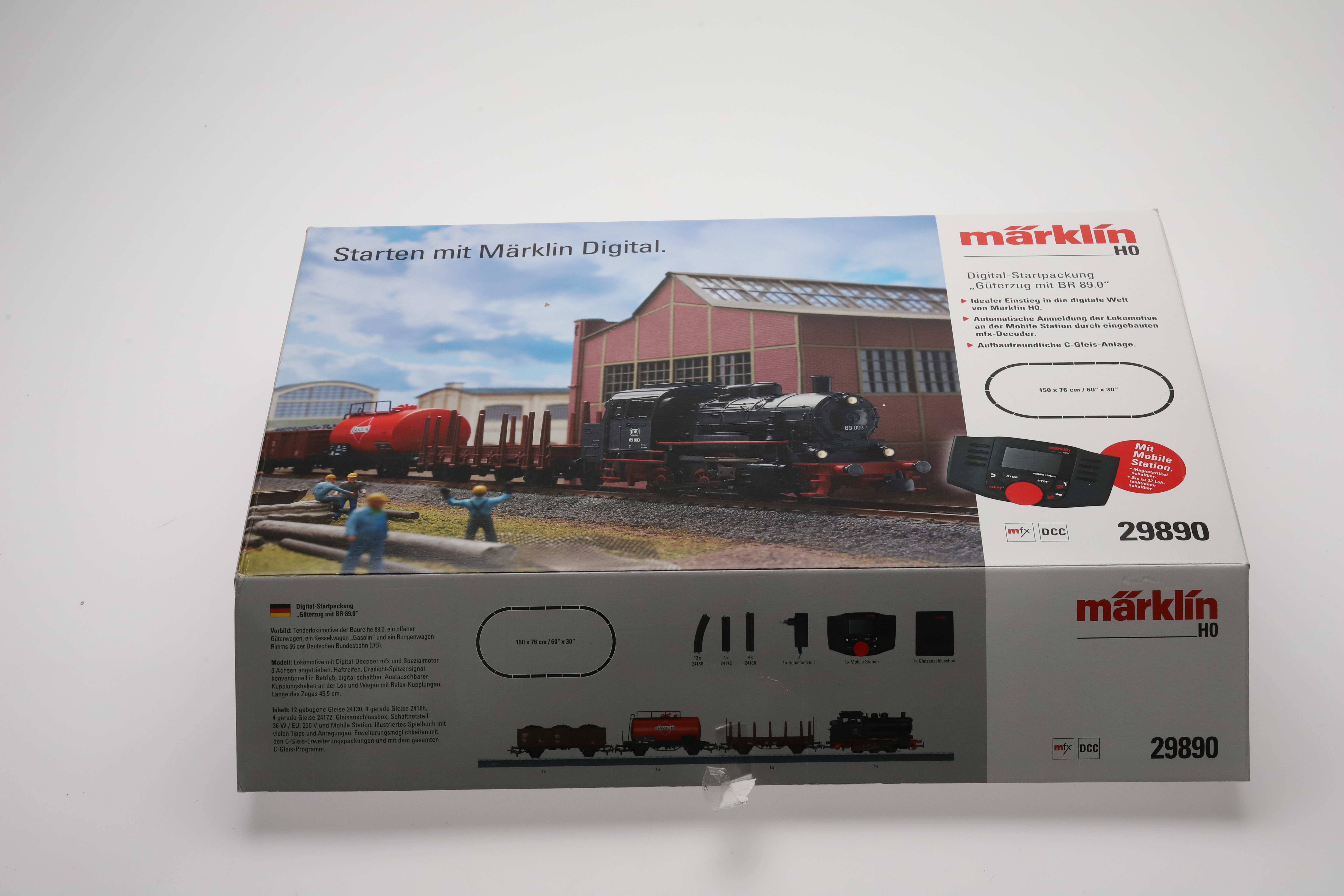 MÄRKLIN. DIGITALT STARTSET, NR. 29890, H0.