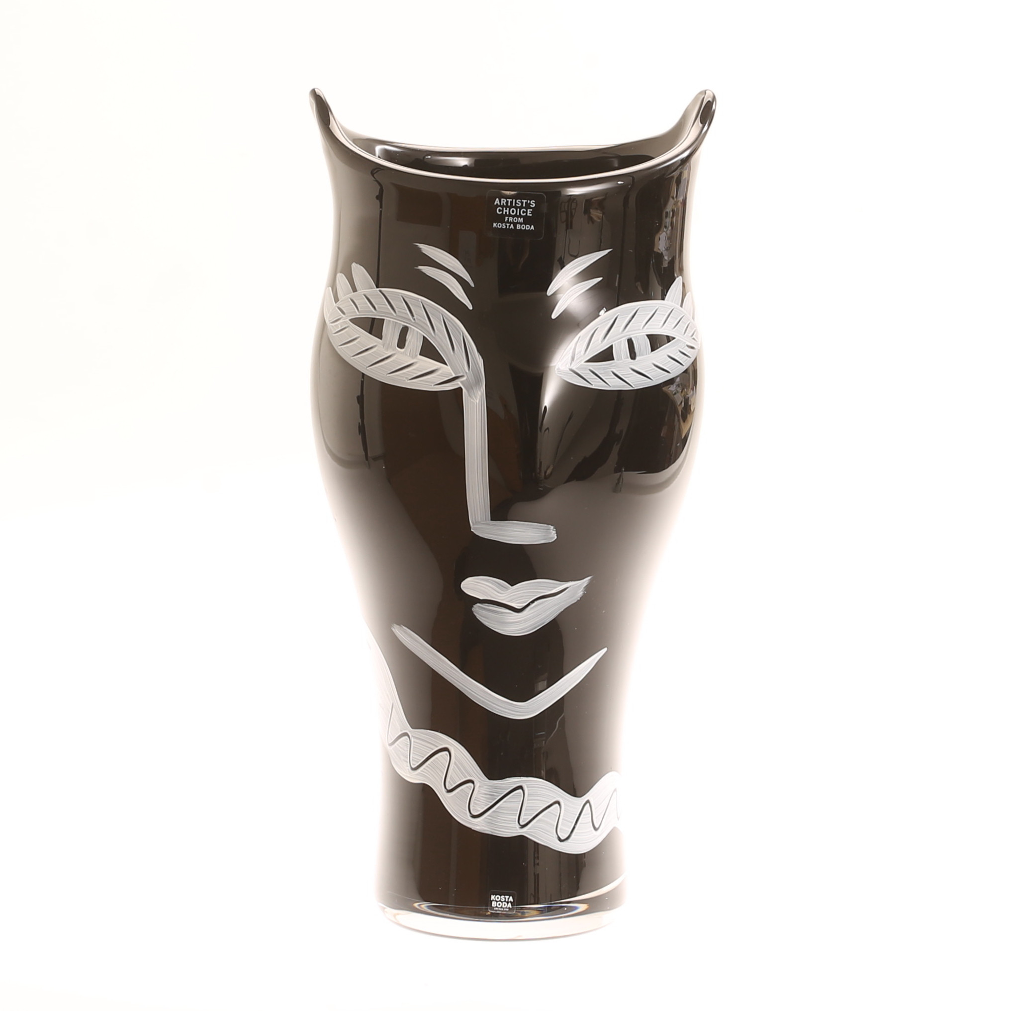 ULRICA HYDMAN-VALLIEN. Vas, glas "Open Minds", signerad. Kosta Boda.