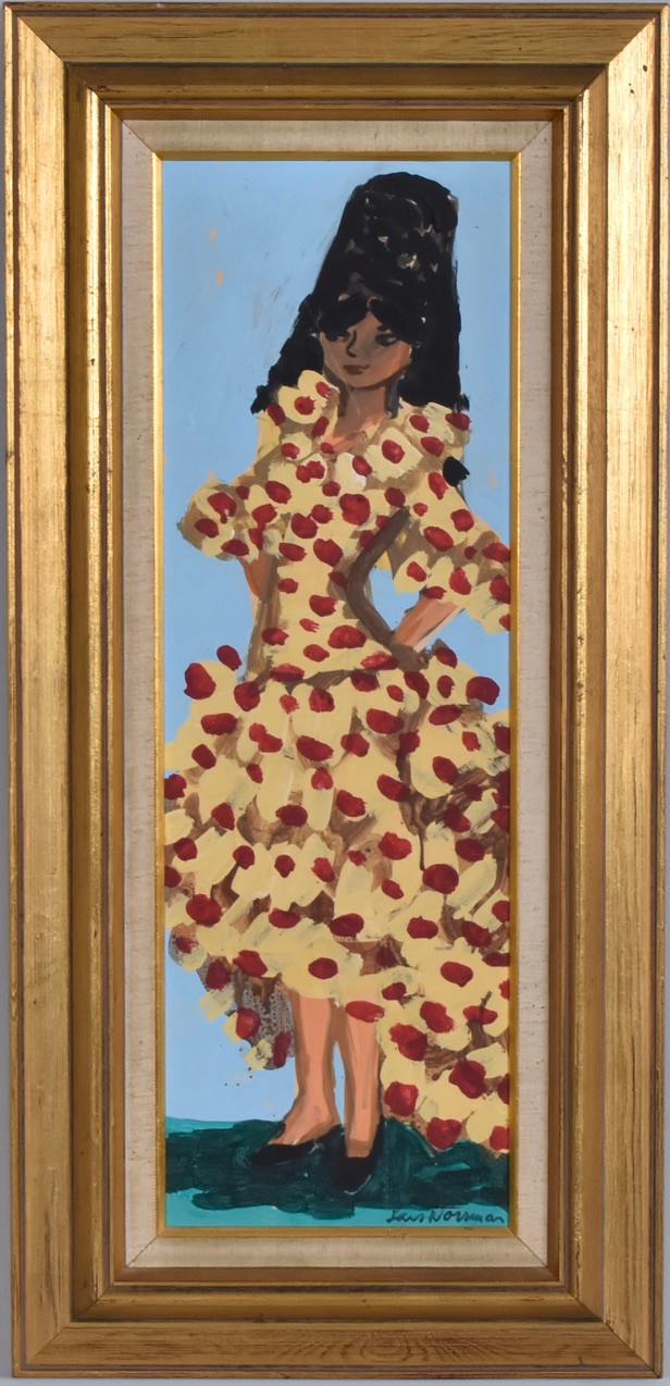 LARS NORRMAN. Olja på pannå.