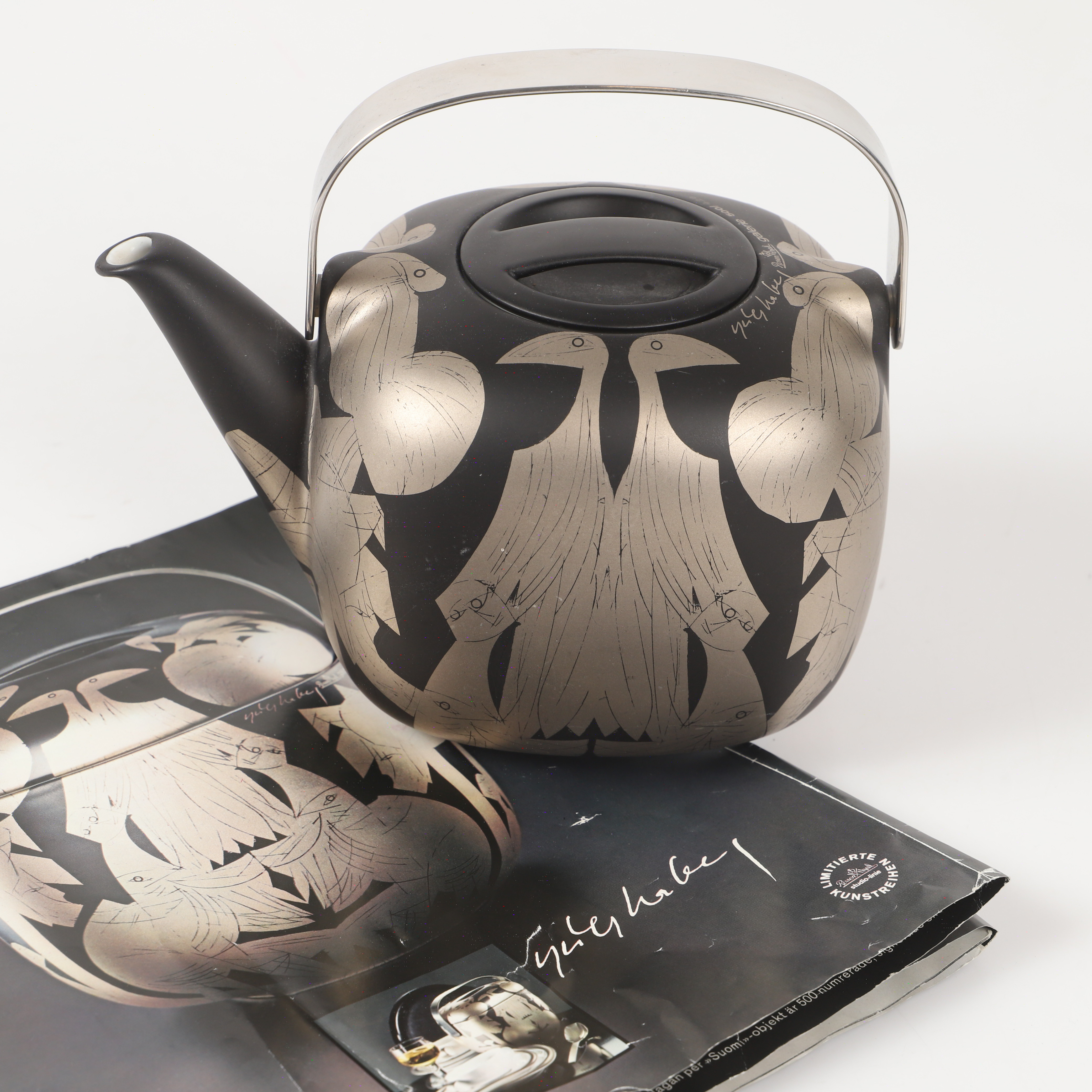 H.A.P GRIESHABER. Tekanna, porslin, Rosenthal, Tyskland.