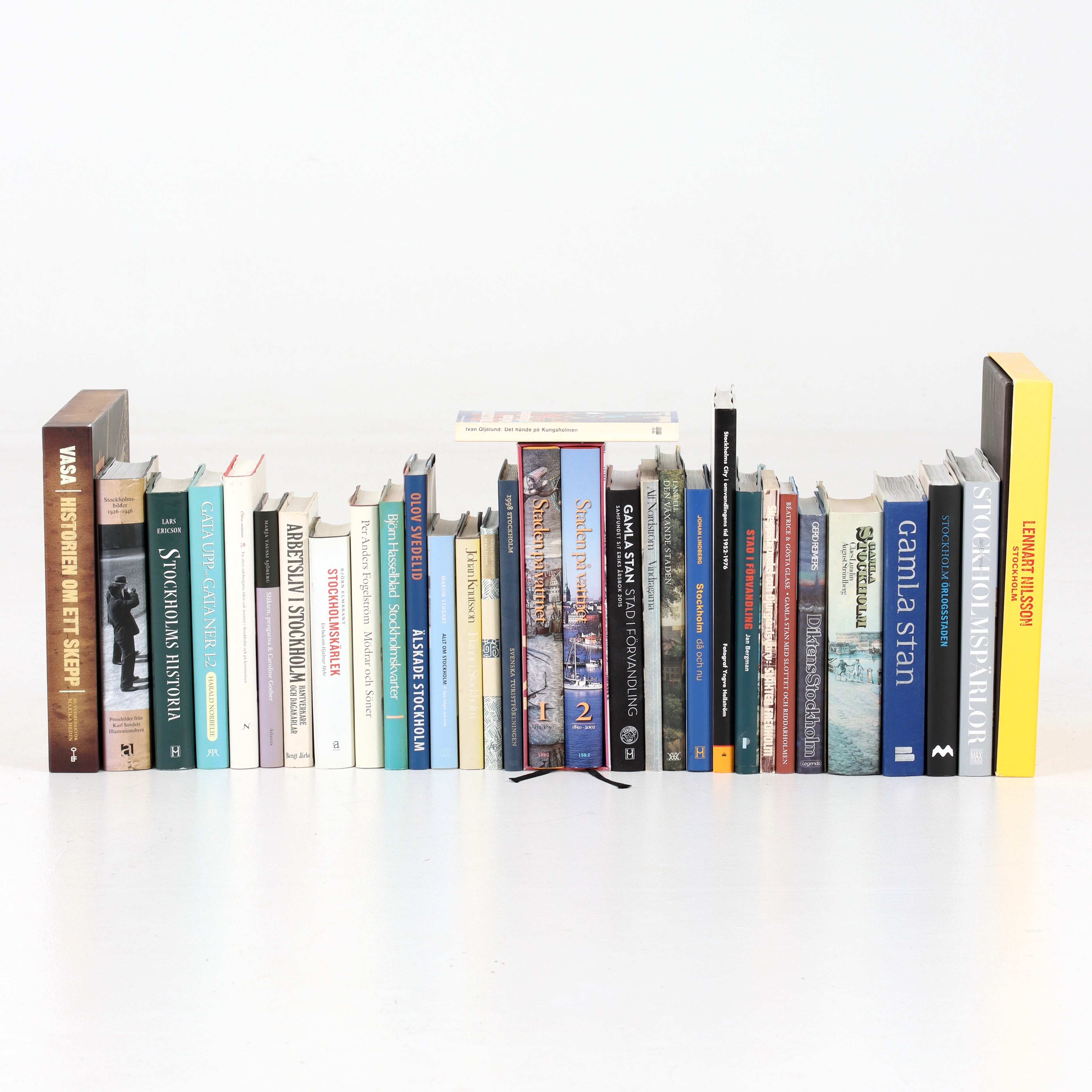 BÖCKER om STOCKHOLM, 31 st, 1900-talets senare del.