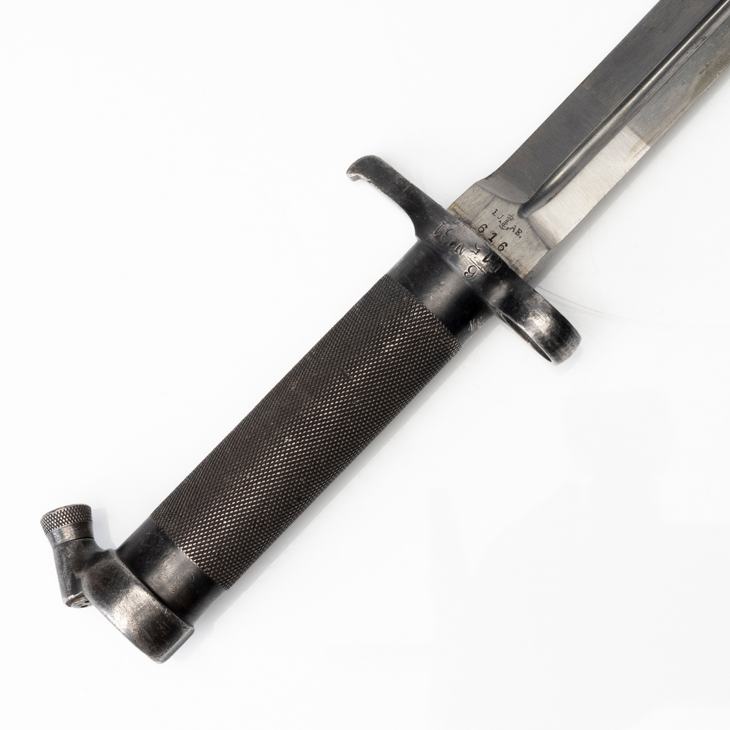 KNIVBAJONETT, med stålbalja, m/1896, Eskilstuna Jernmanufactur AB.