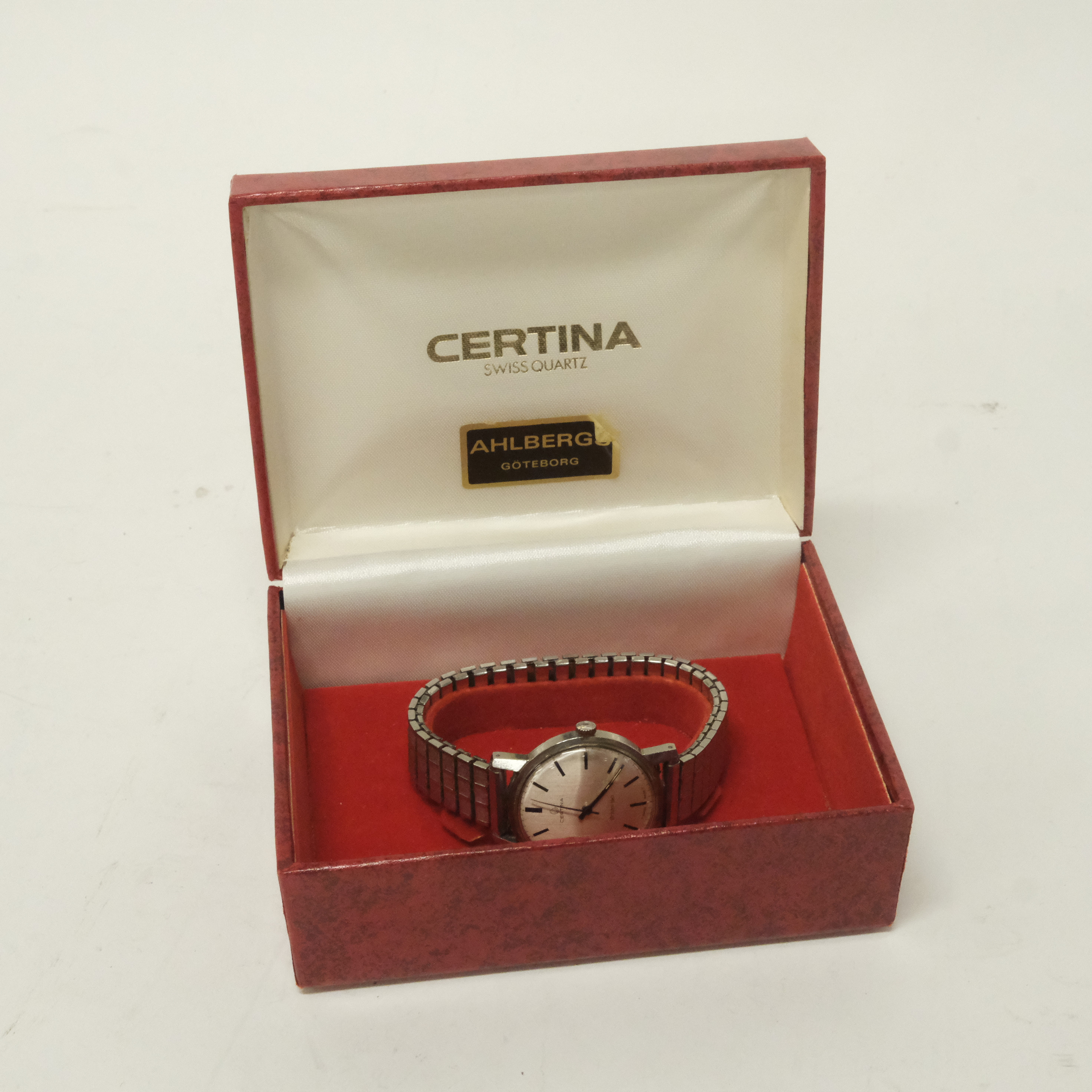 HERRARMBANDSUR, CERTINA, BRISTOL 190, 34MM.