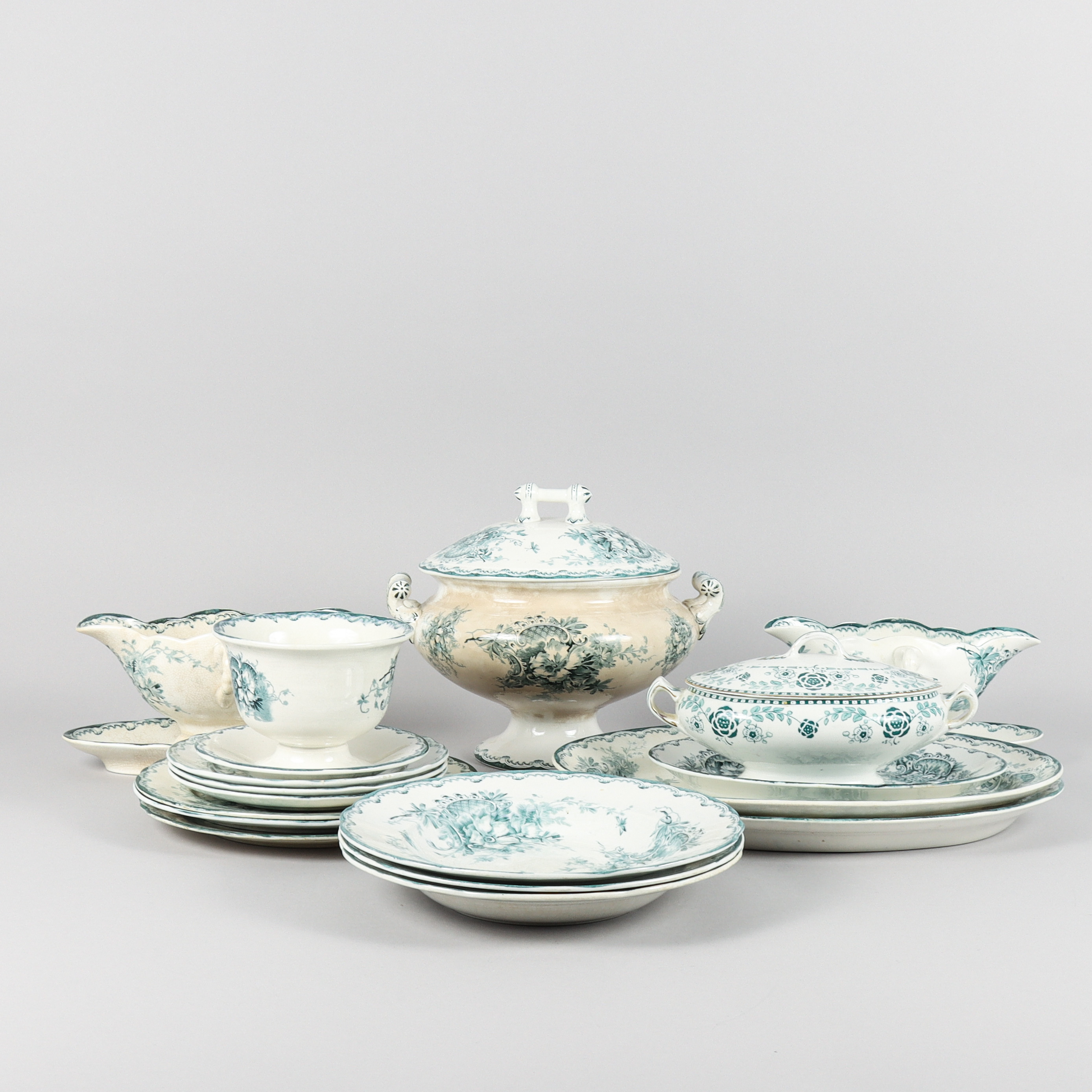 SERVISPORSLIN i huvudsak Grön Anna.