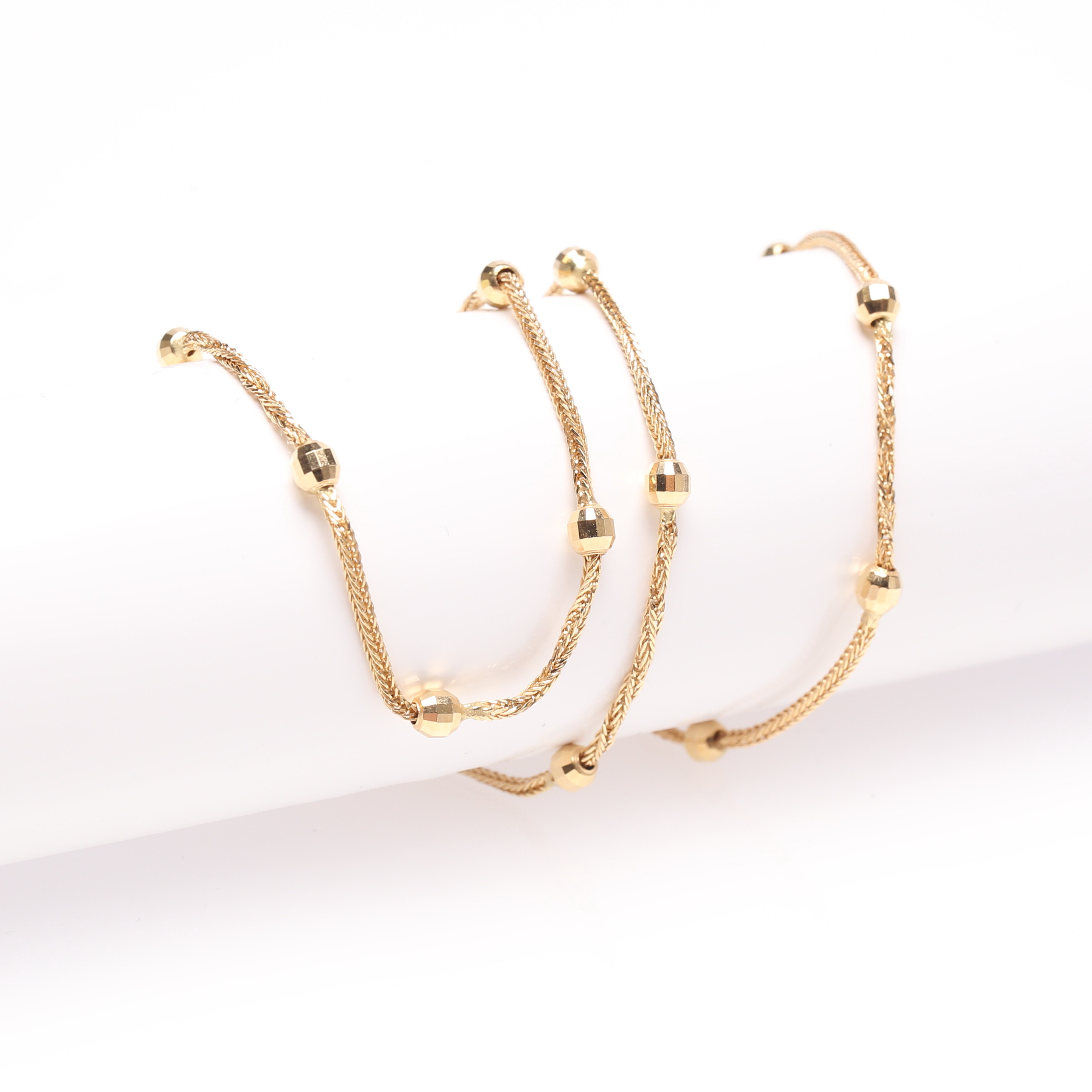 HALSBAND, 18K, Guld, vikt cirka 4,7 gram.