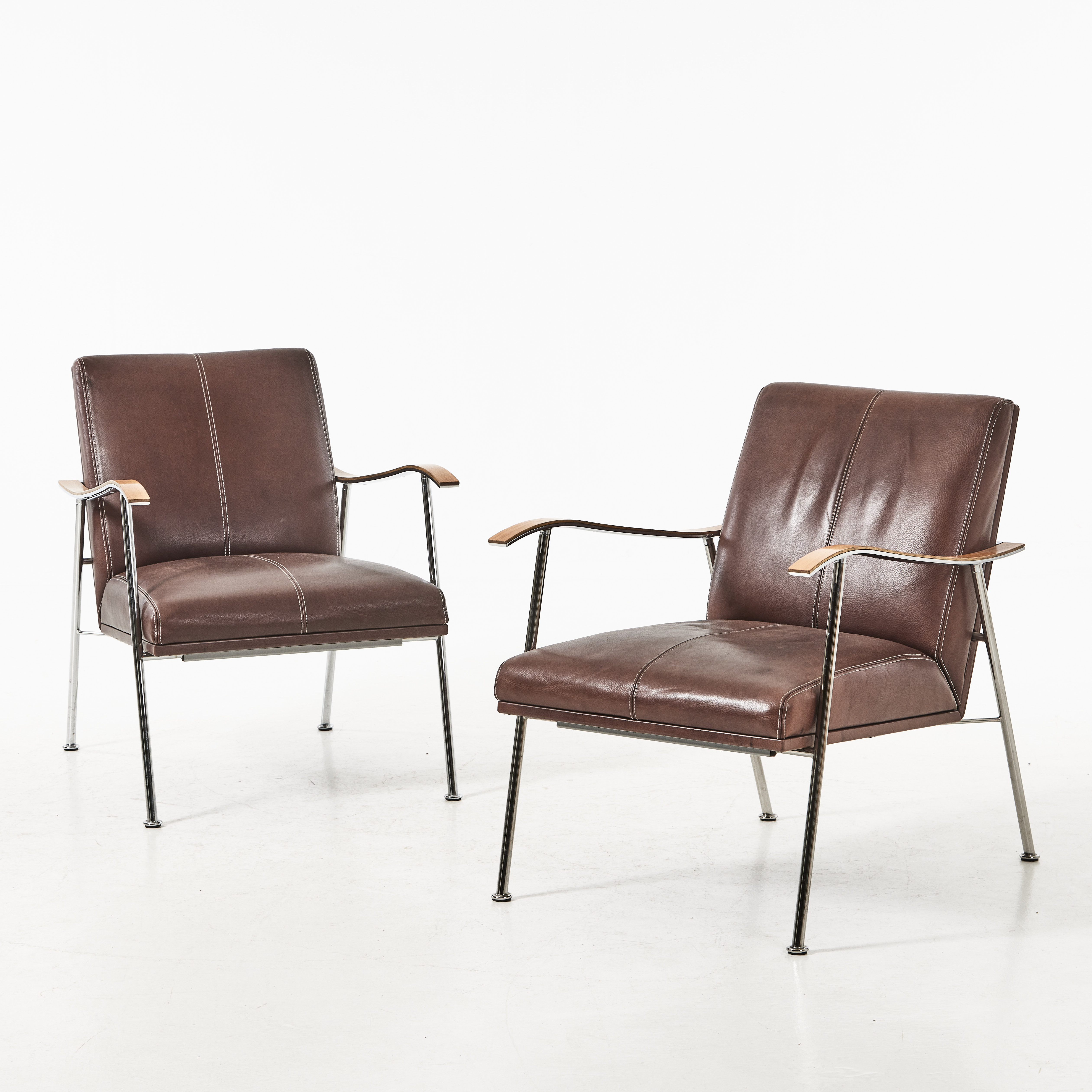 GUNILLA ALLARD. Fåtöljer, 1 par, "Sahara".