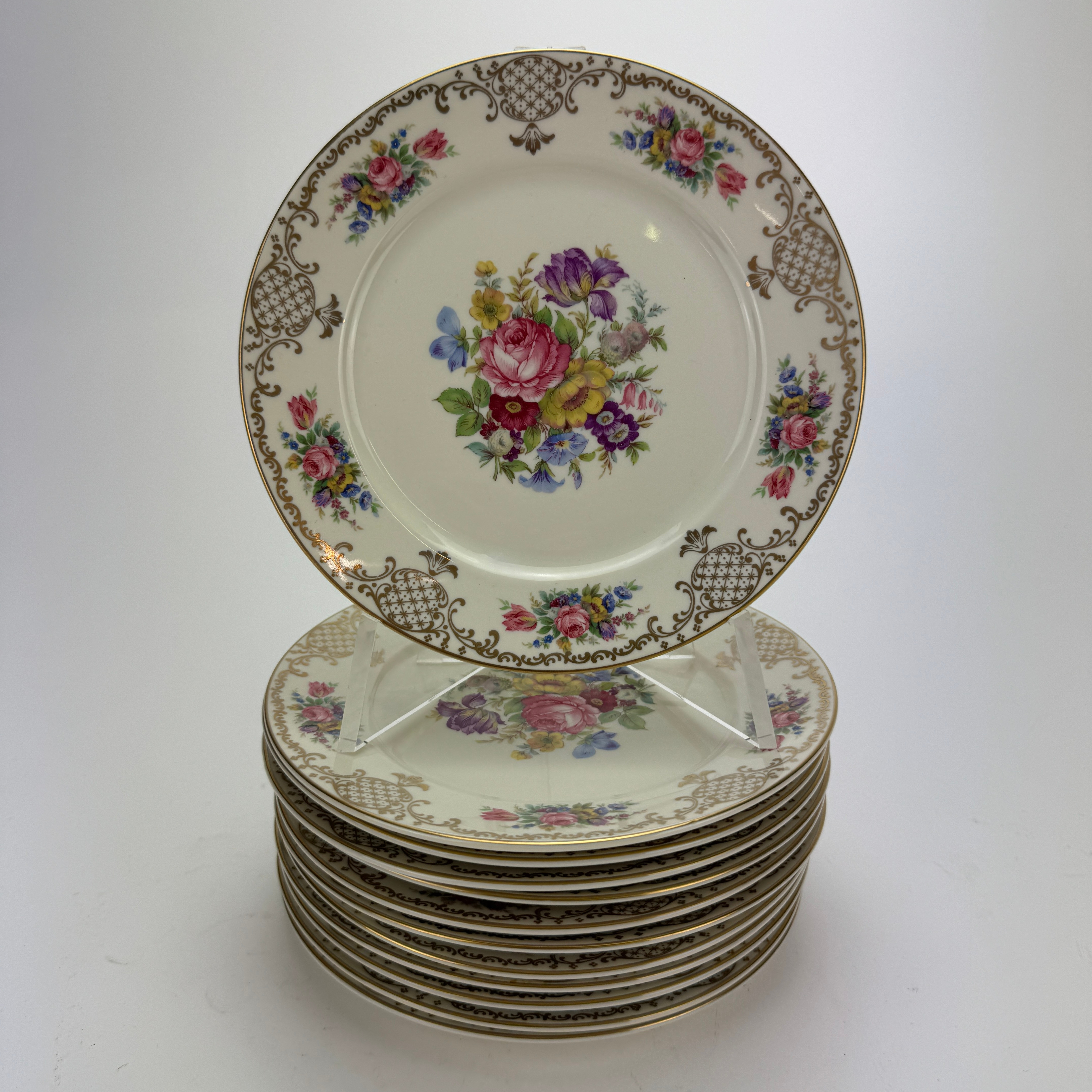 ASSIETTER, 12 st, porslin, Rosenthal, Tyskland.