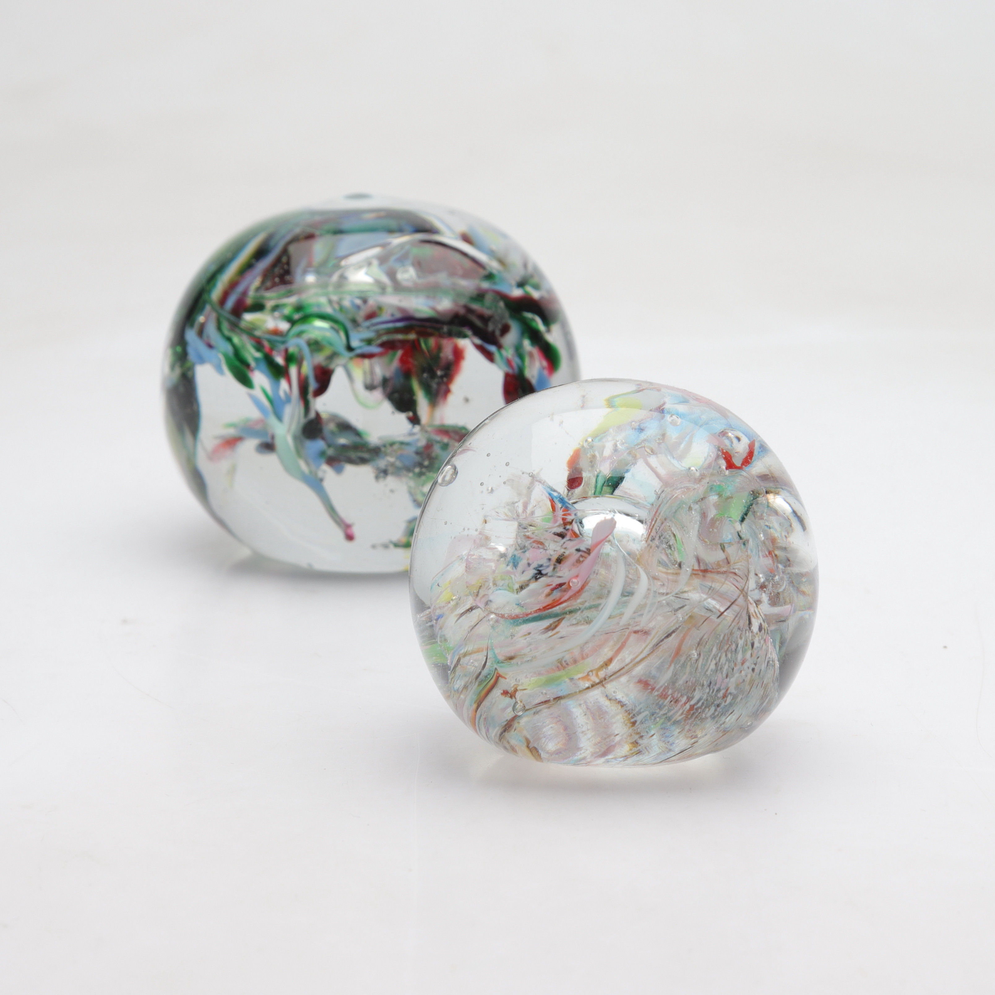 BREVPRESS, 2 st, glas, 1900-tal.