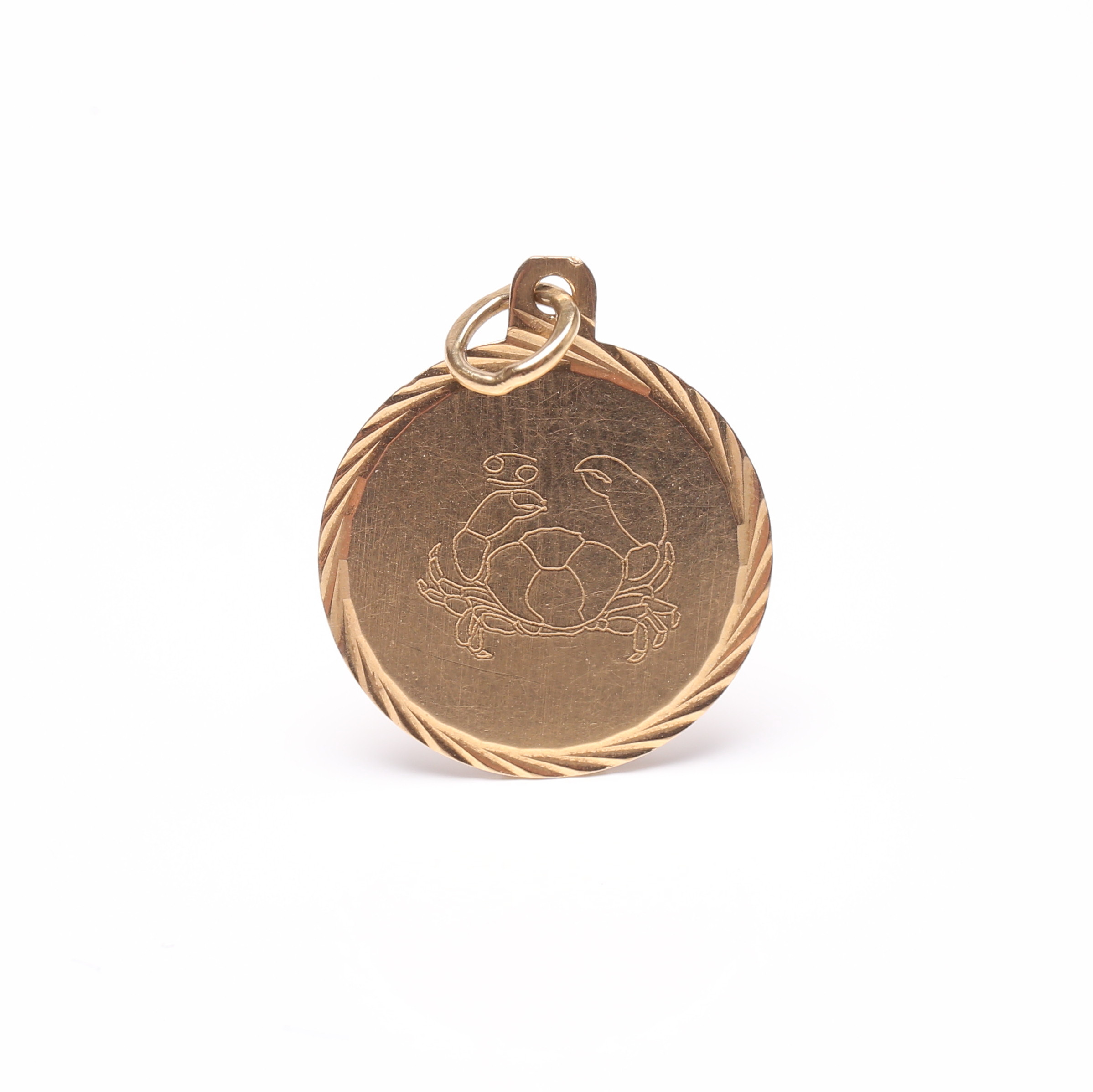 HÄNGE, 18K, Guld, vikt cirka 1,1 gram.