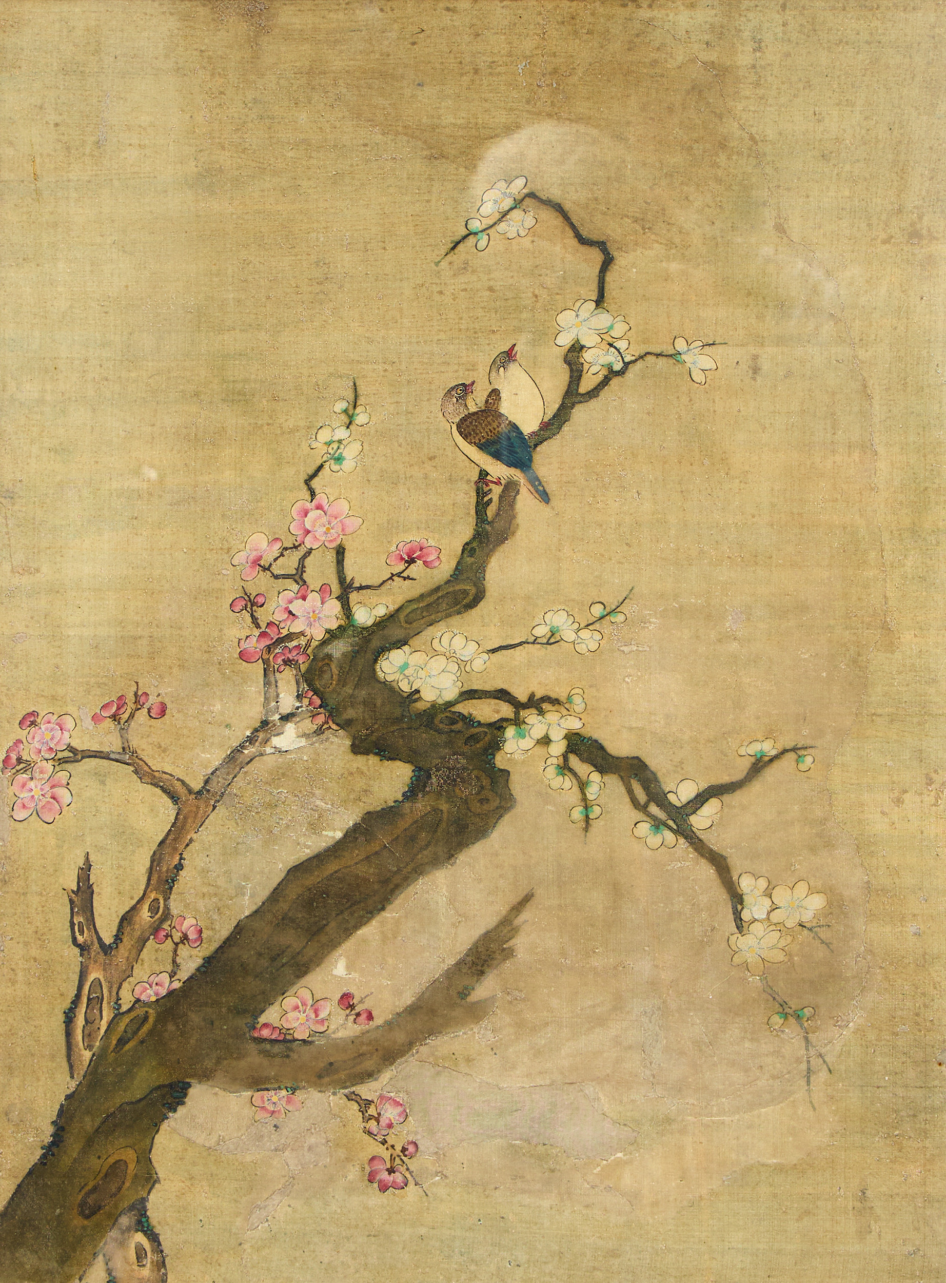 SIDENMÅLNING. Kina, 18/1900-tal.