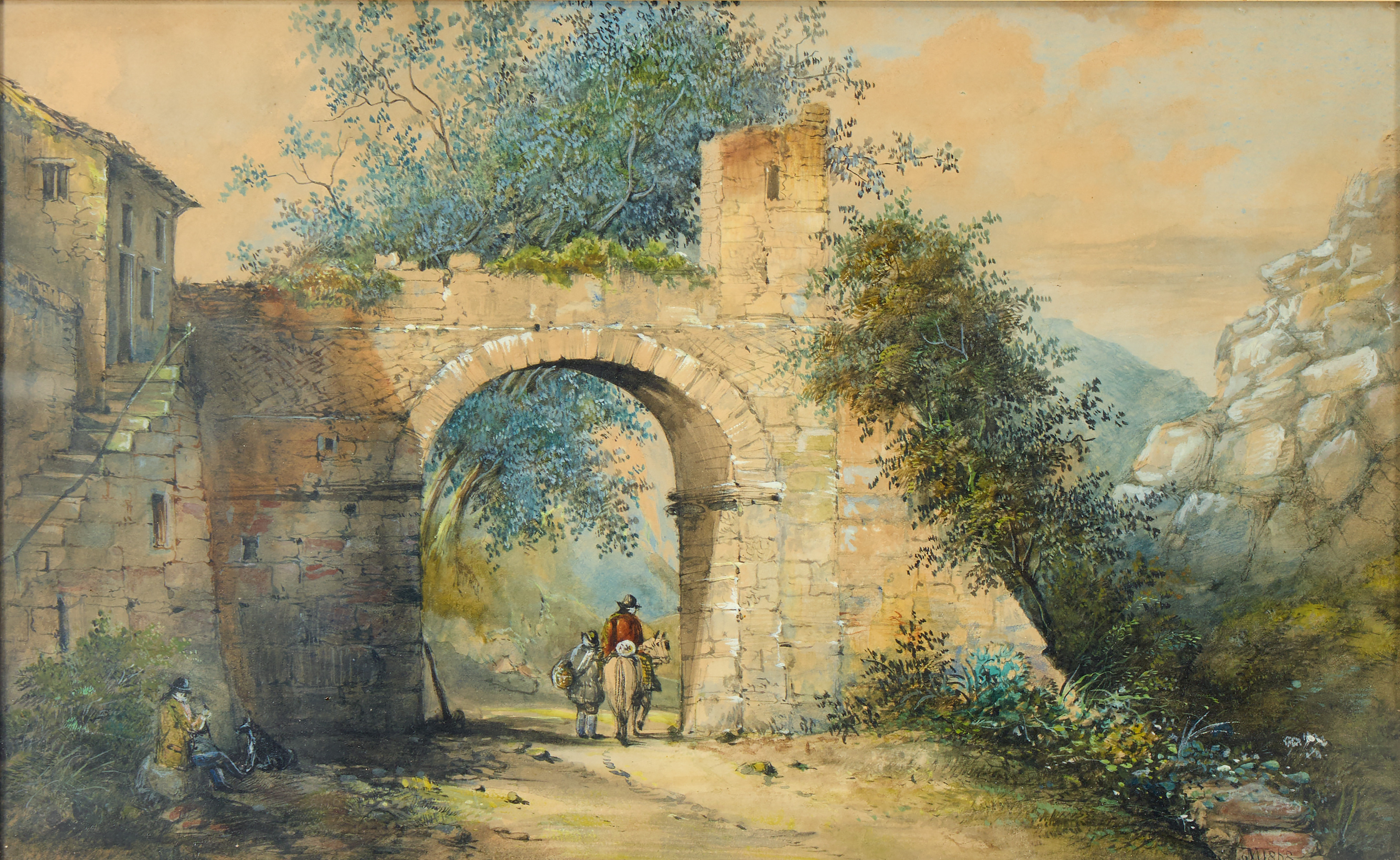 OIDENTIFIERAD KONSTNÄR. Resande sällskap.