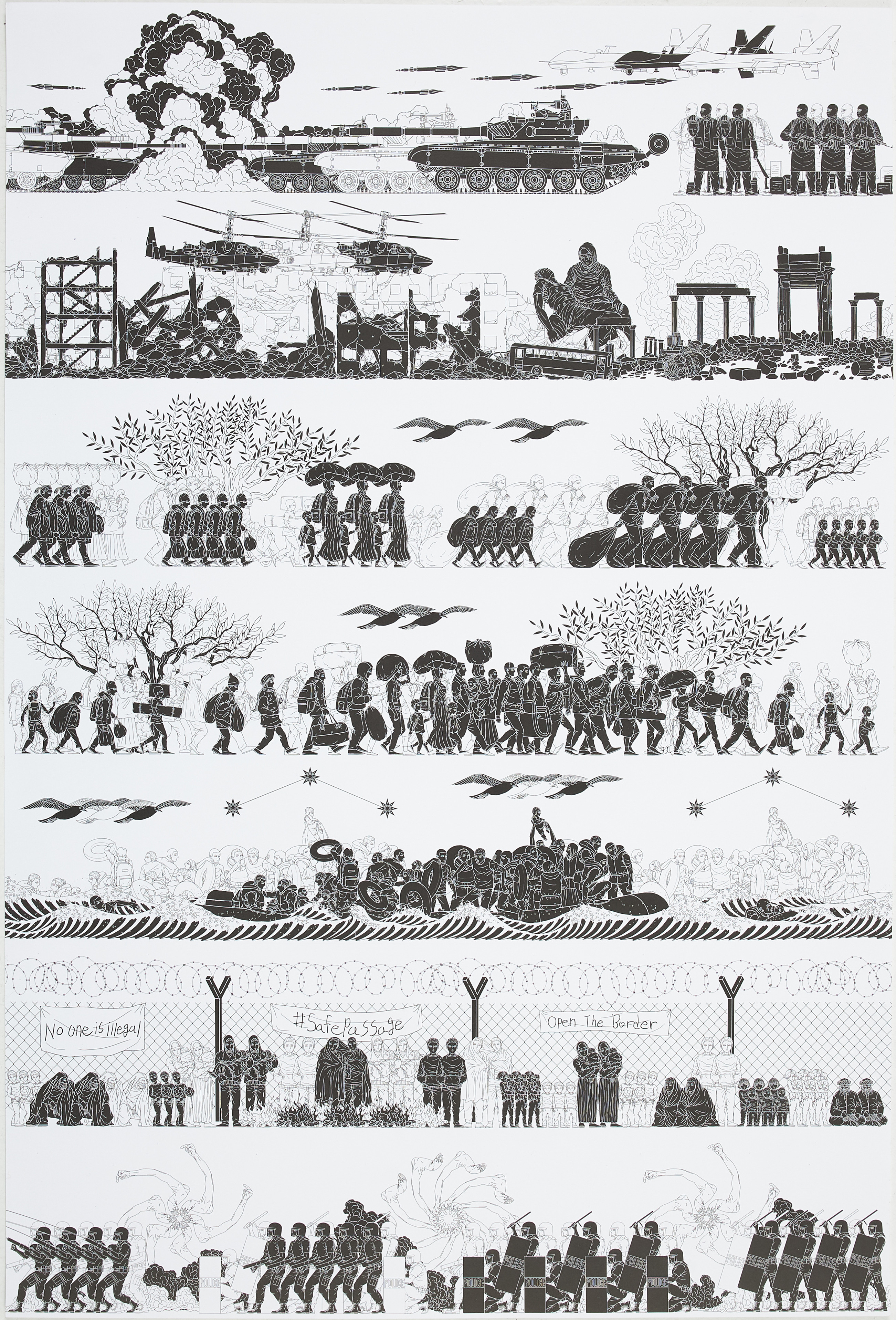 AI WEIWEI (KINA, FÖDD 1957). "Odyssey".