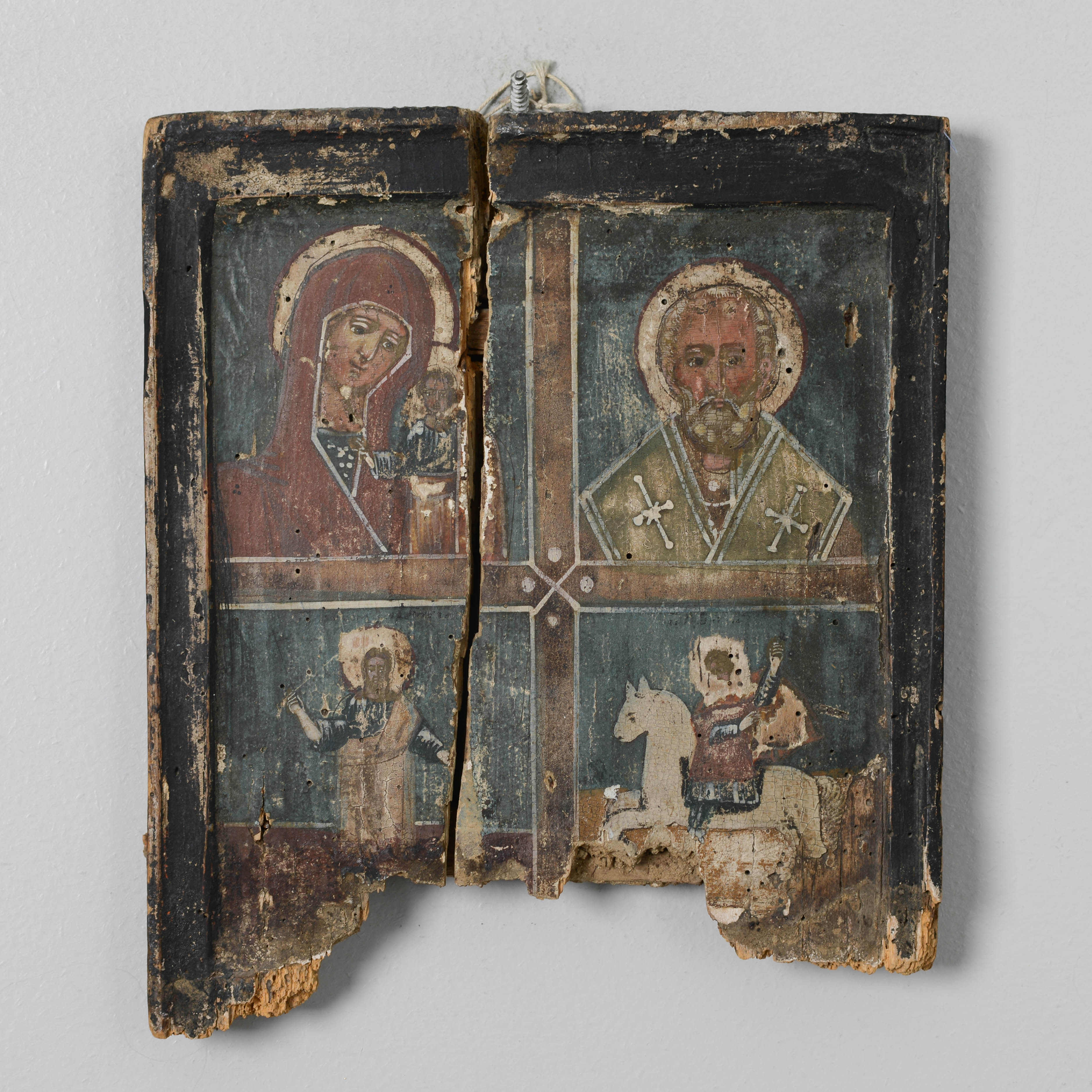 IKON, tempera på pannå, Ryssland, 1800-tal.