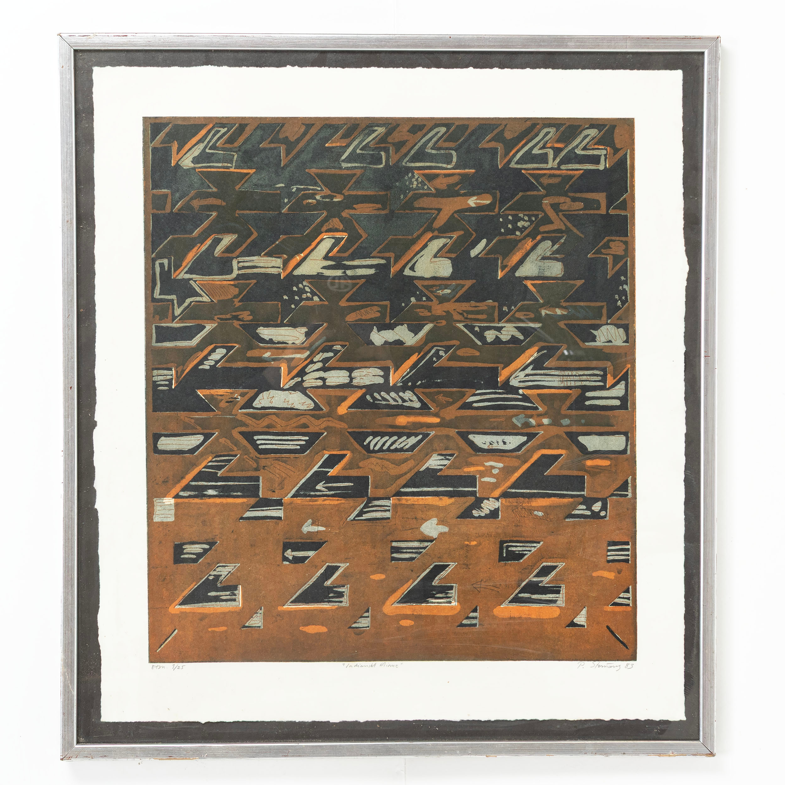 PETER STERNÄNG. etsning, signerad och numrerad 1/25.