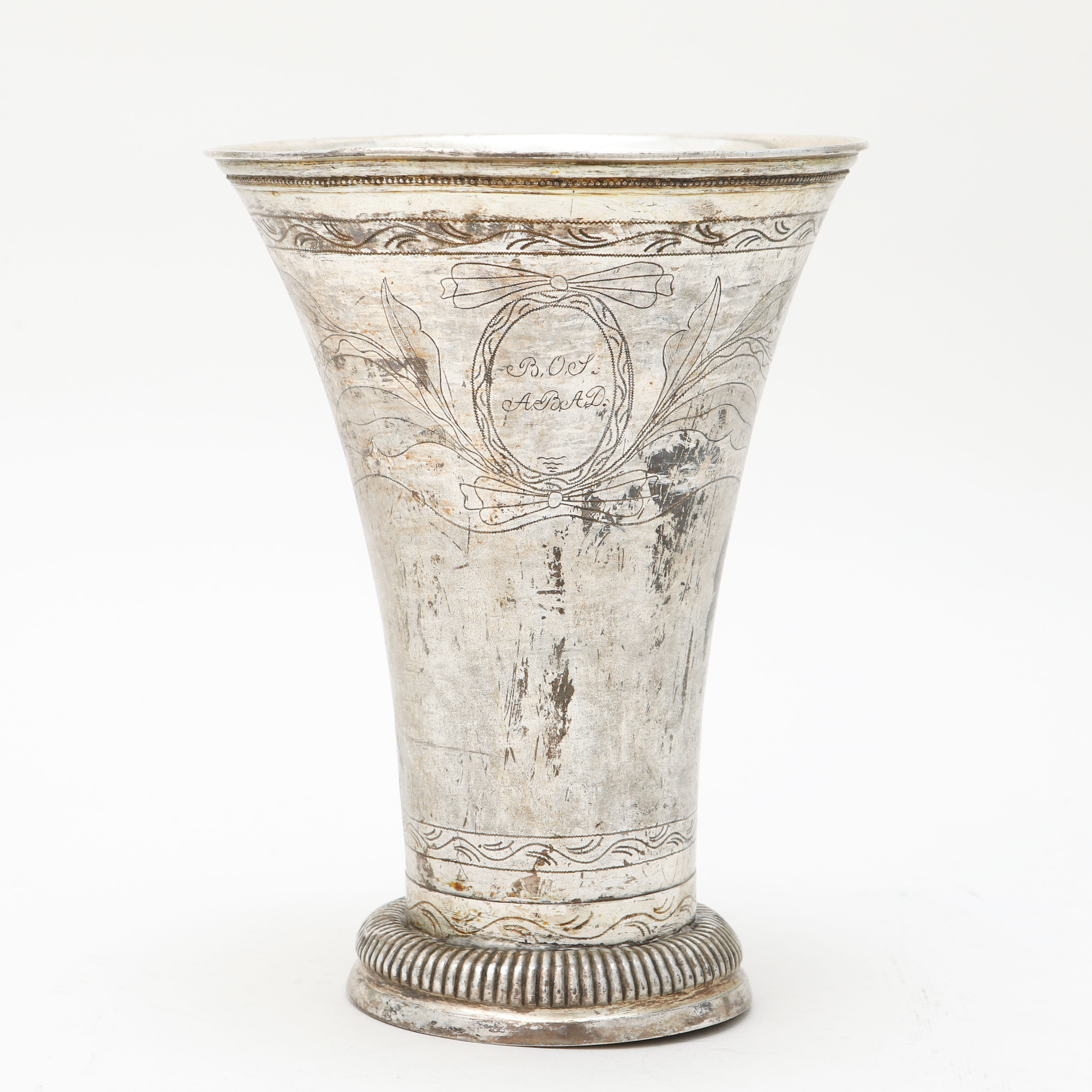 JOHANNES LYBERG. Bägare, silver, 1819, Ulricehamn.