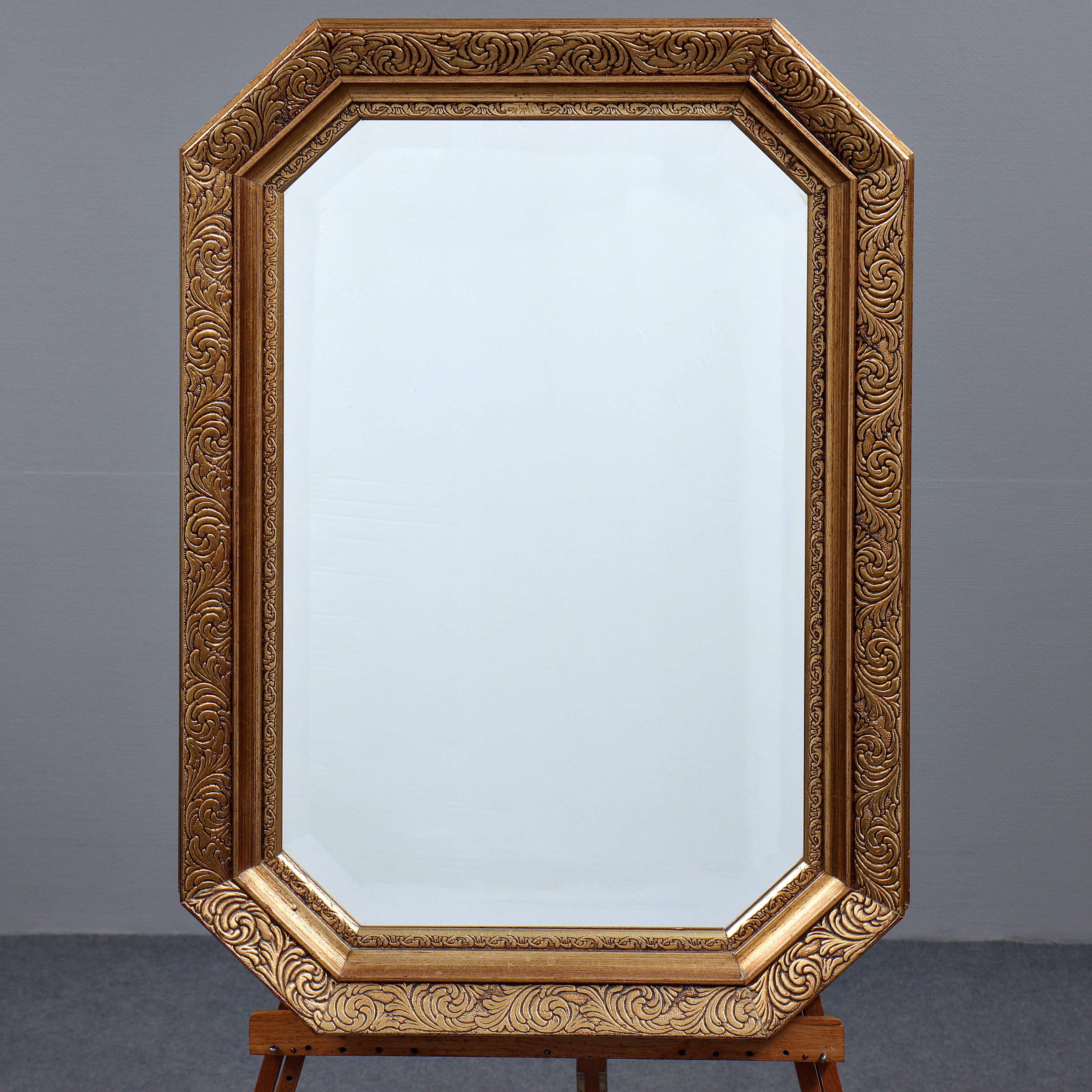 SPEGEL, FASETTSLIPAT GLAS.