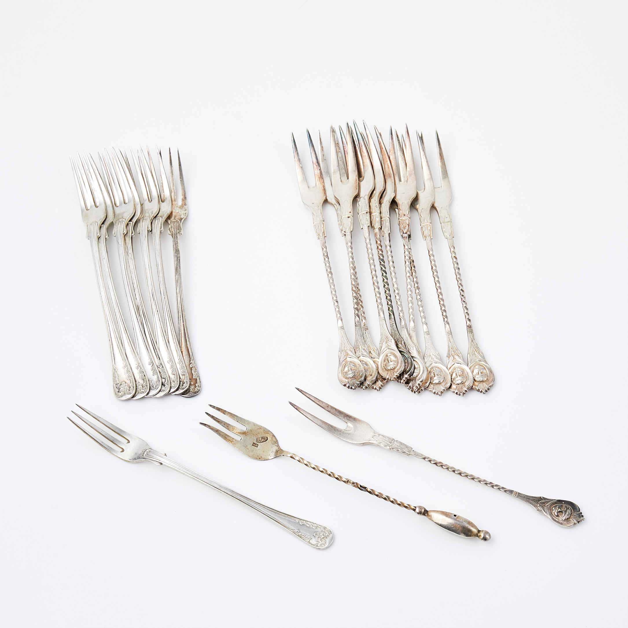 PLOCKGAFFLAR, 21 dlr, bl.a GAB, olika modeller och tillverkare.