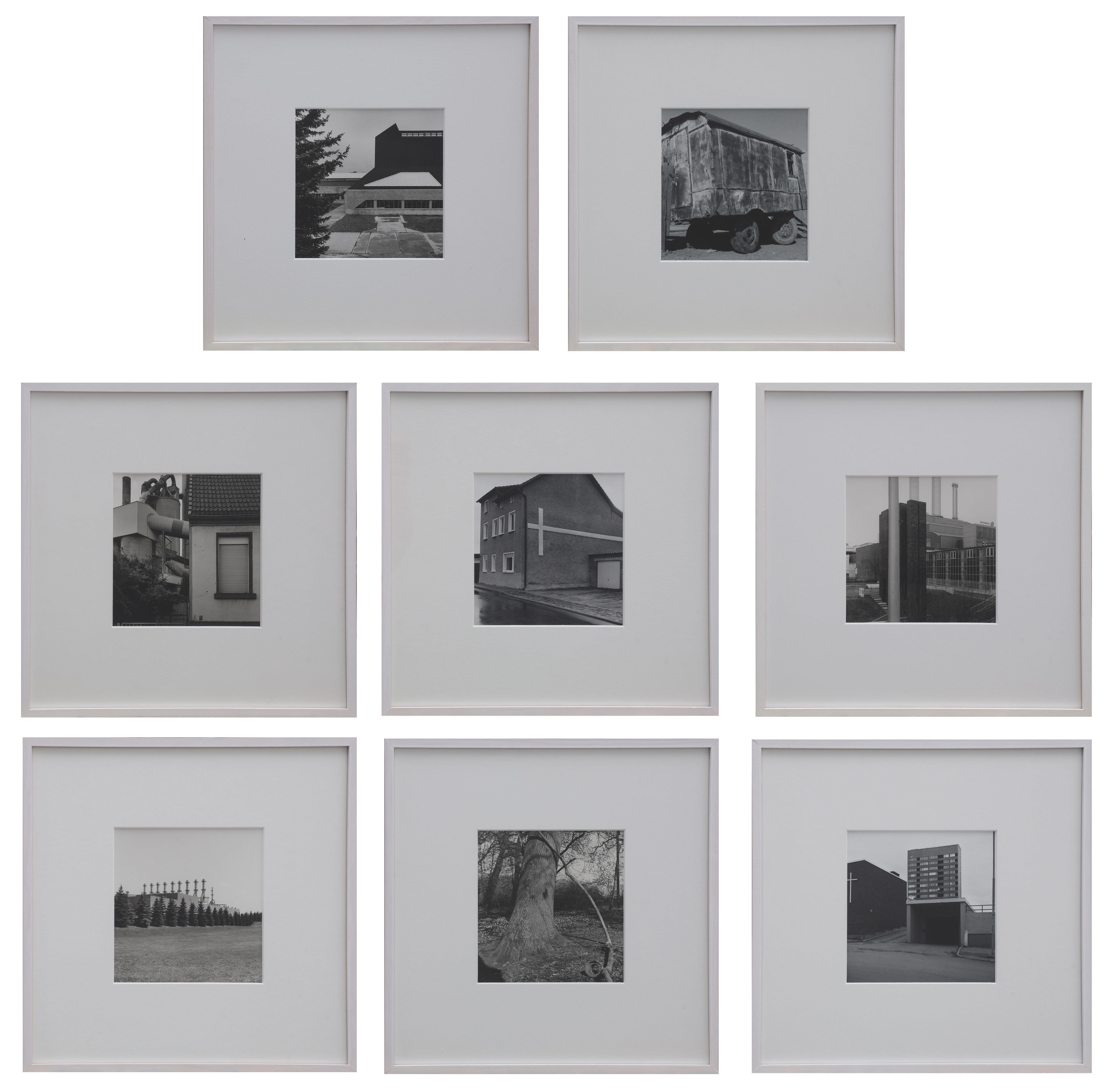 GERRY JOHANSSON 1945-. SILVERGELATINKOPIOR, 8 ST, SIGNERADE, NUMRERADE OCH DATERADE.