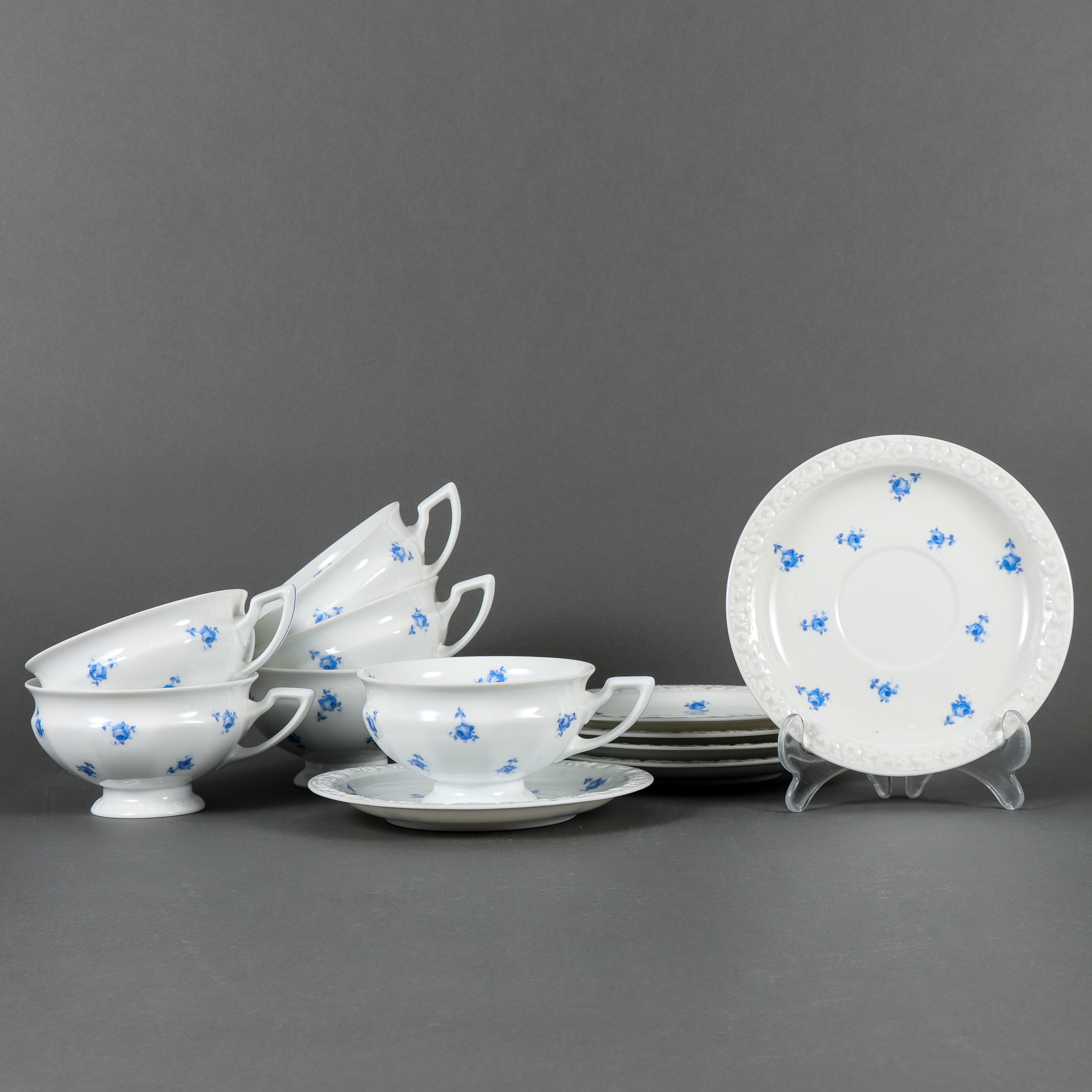 TEKOPPAR 6 stycken, Rosenthal Maria.