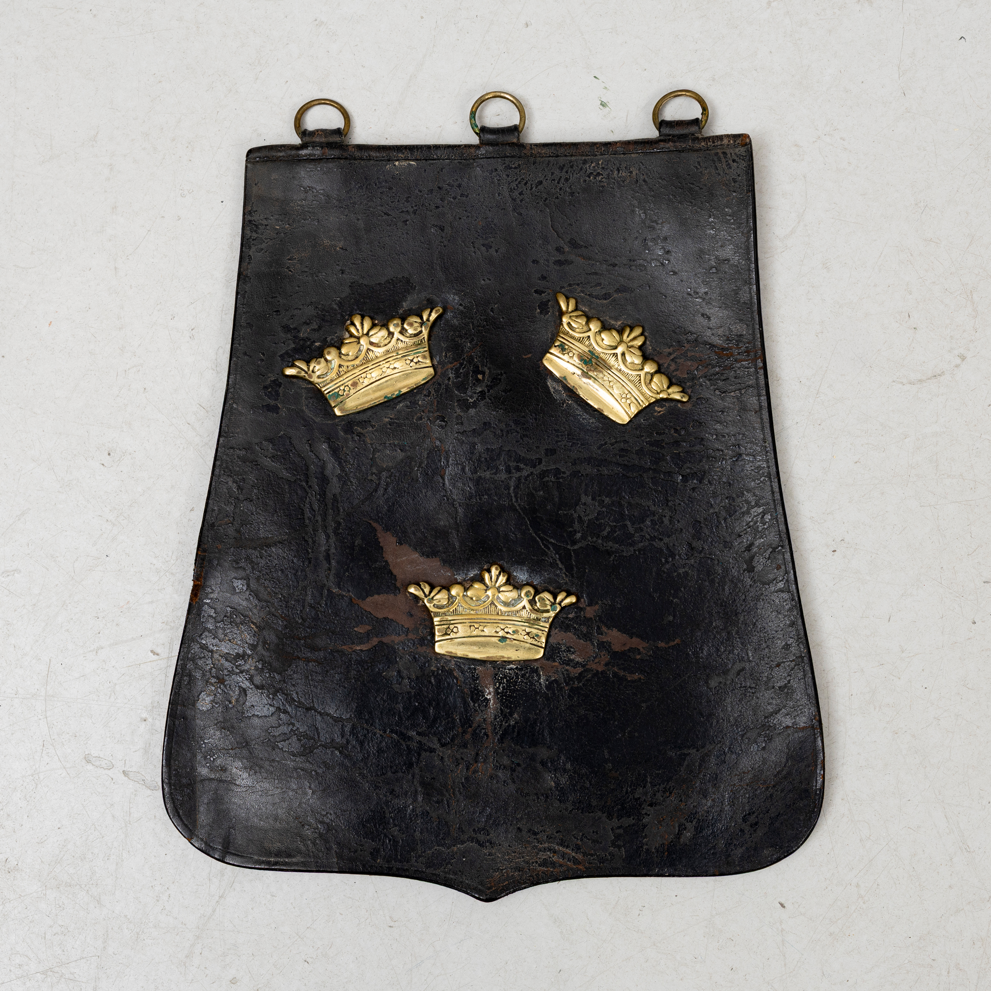 SABELTASKA,svensk, för manskap. 1800-tal.